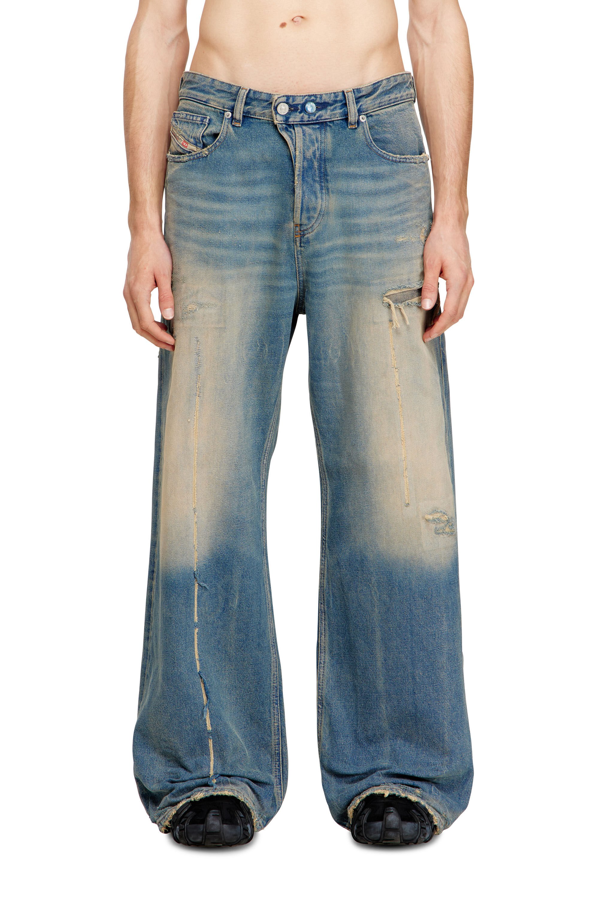 Diesel - Female's Relaxed Jeans 1996 D-Sire 09N29, ミディアムブルー - 6