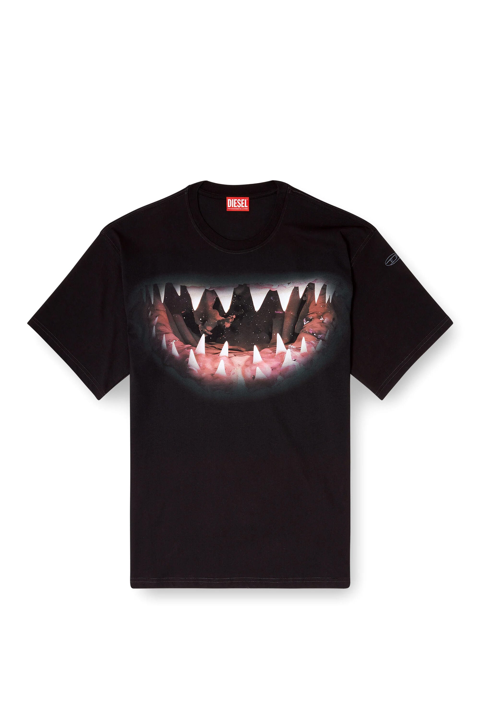 Diesel - T-SHIRT, Male's T-SHIRT in ブラック - 1