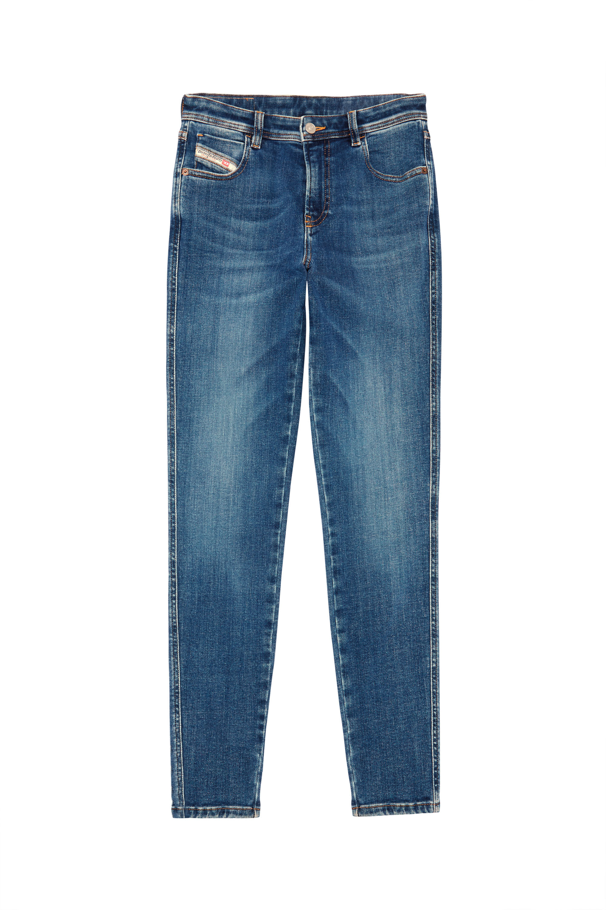 Diesel - 2015 BABHILA 09C59 Skinny Jeans, ミディアムブルー - Image 2