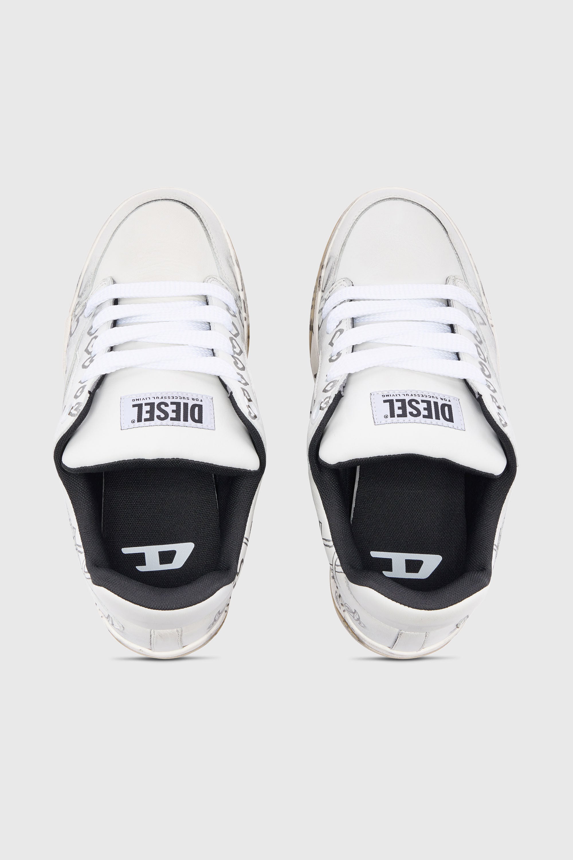 Diesel - S-D-OLLIE LOW, Male's ローカットスニーカー in ホワイト - 6
