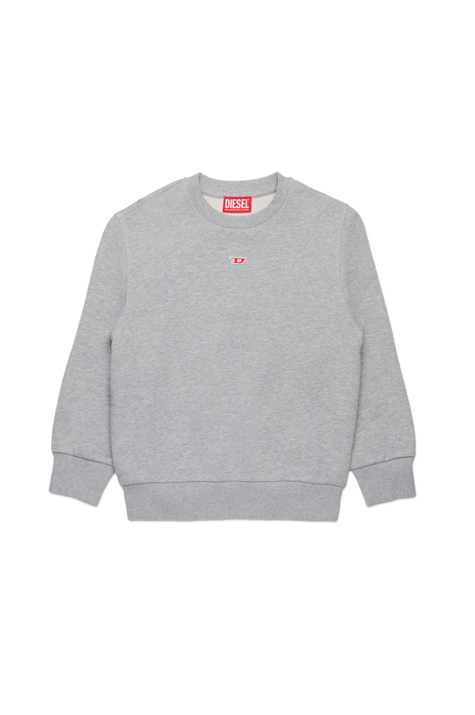 Diesel - SGINND OVER, Unisex's Sweatshirt with D logo in グレー - 1