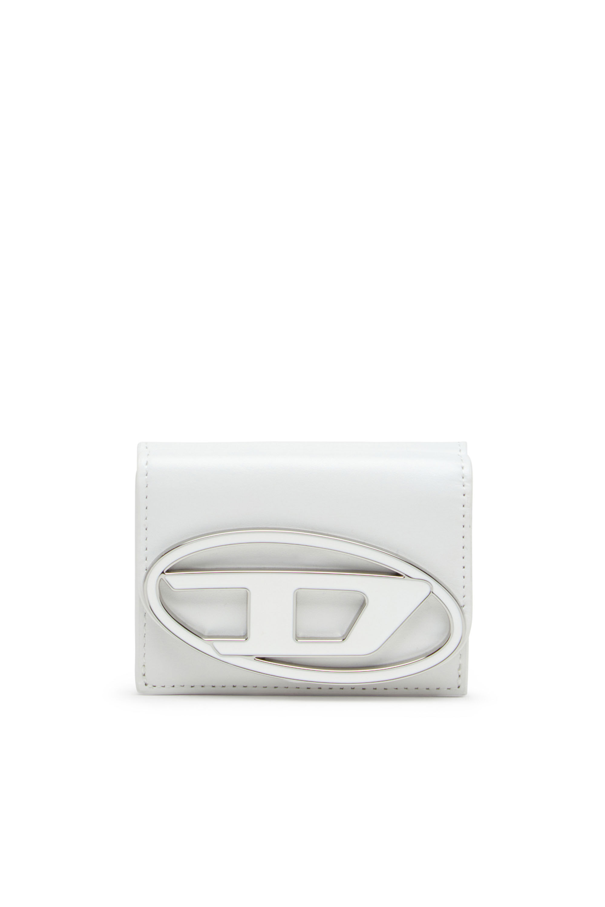 1DR TRI FOLD COIN XS II Tri-fold wallet in leather｜ホワイト  