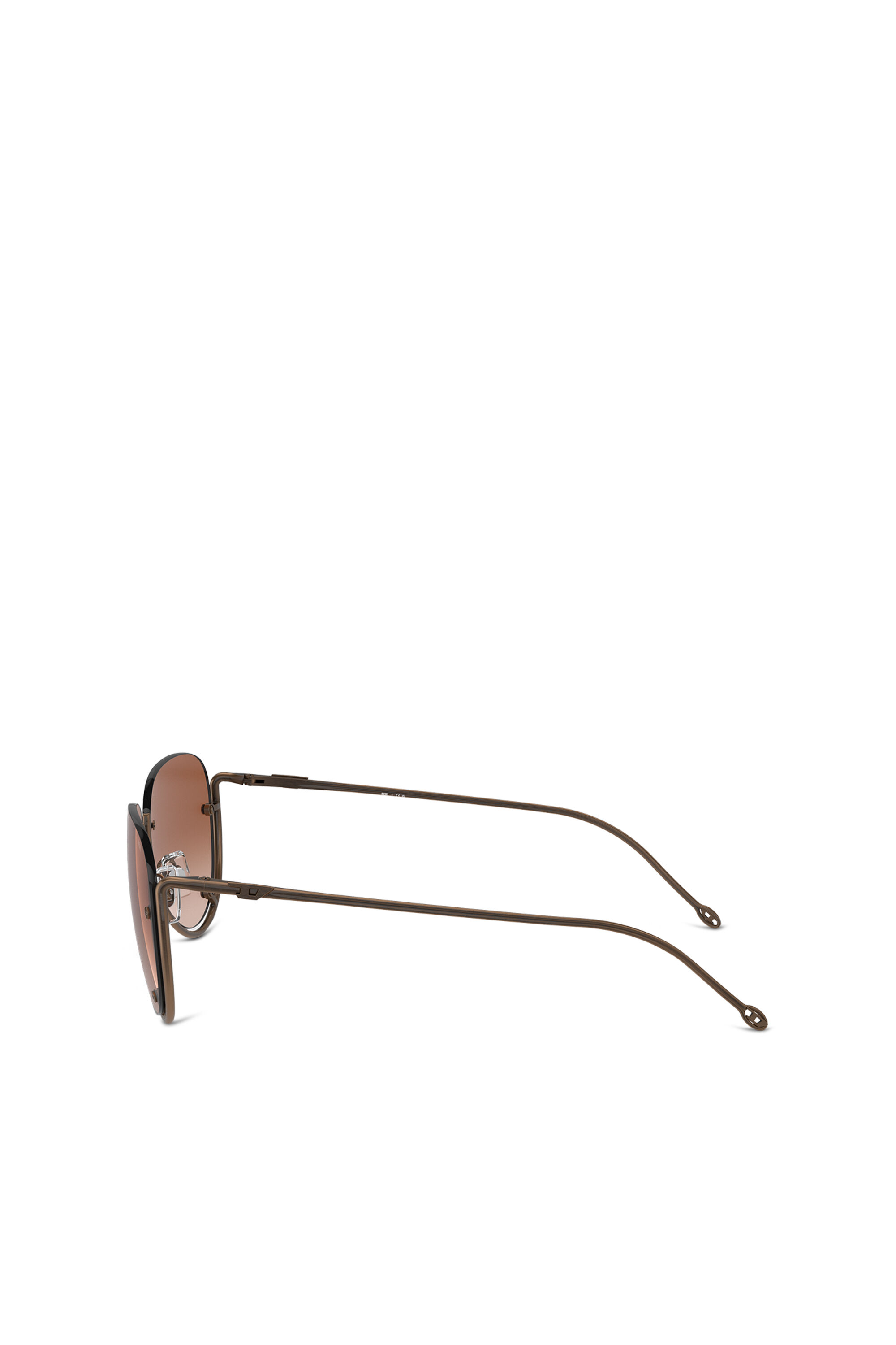 Diesel - 0DL1003, Unisex's サングラス in ブロンズ - 2