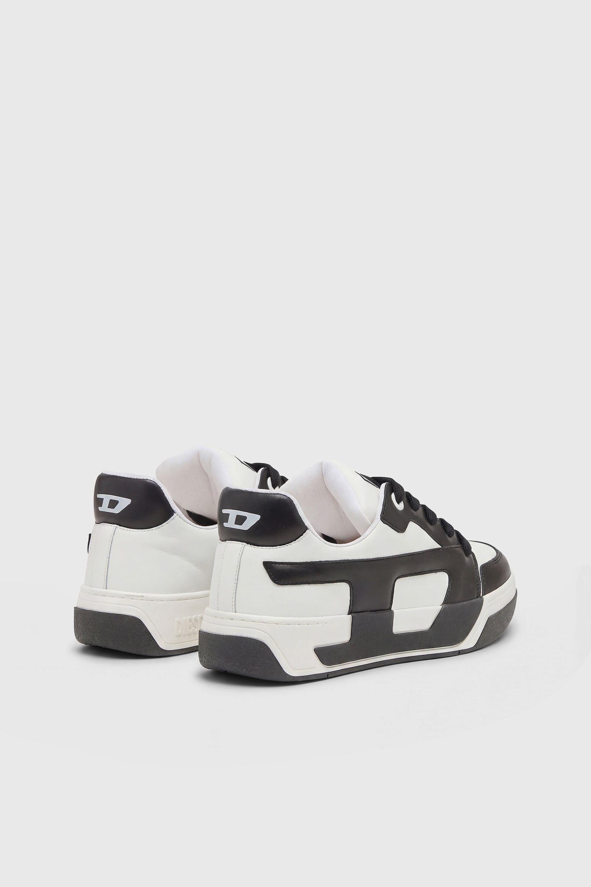 Diesel - S-D-OLLIE LOW, Male's ローカットスニーカー in ホワイト/ブラック - 3