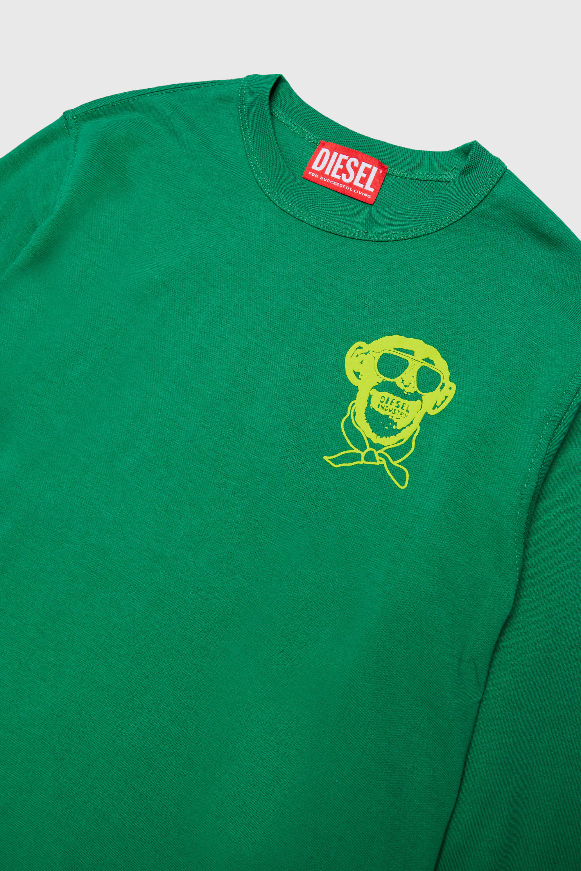 Diesel - TIMU OVER, Male's Tシャツ in グリーン - 3