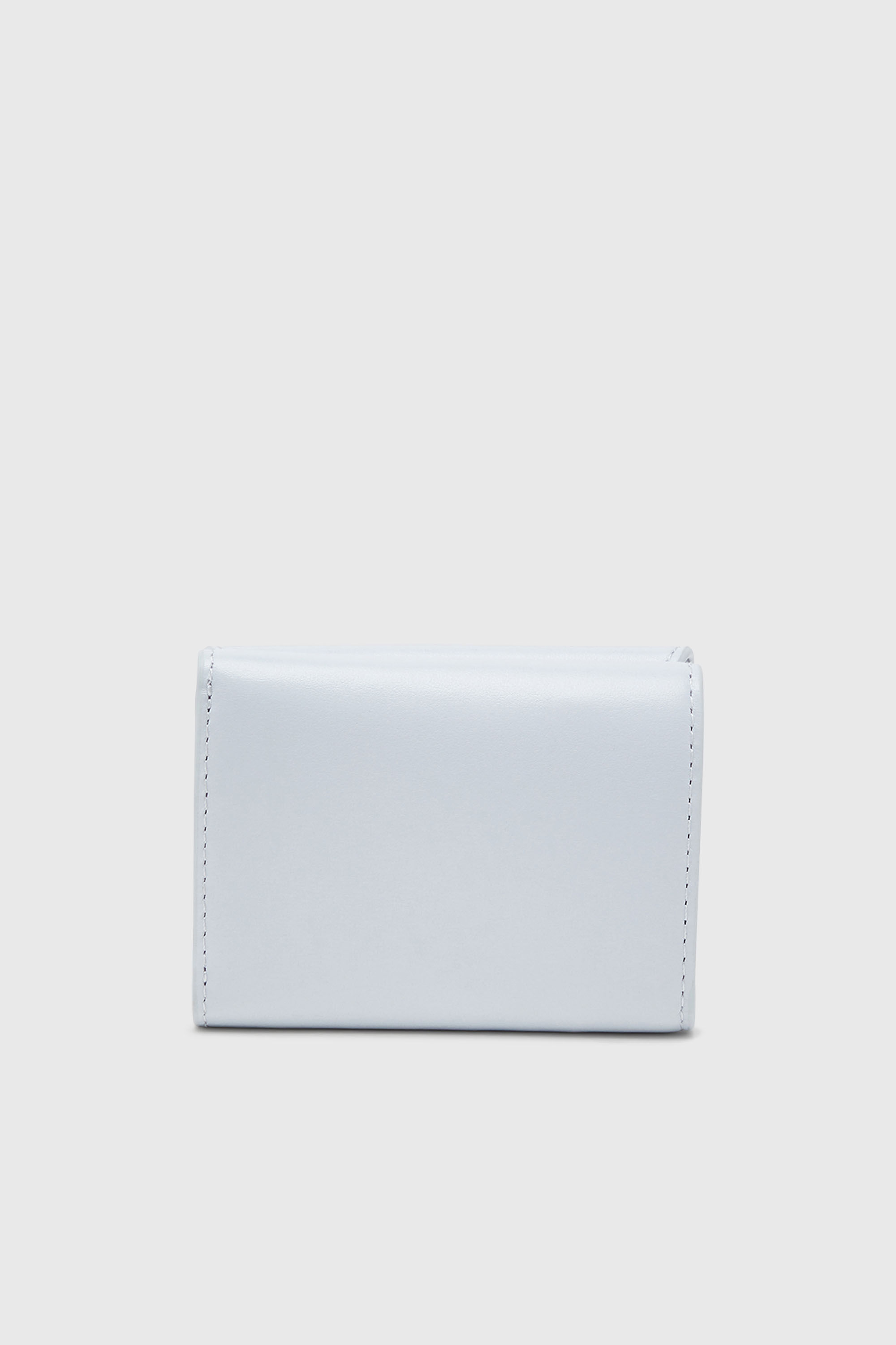 Diesel - 1DR TRI FOLD COIN XS II, Female's Tri-fold wallet in pastel leather in ライトブルー - 2