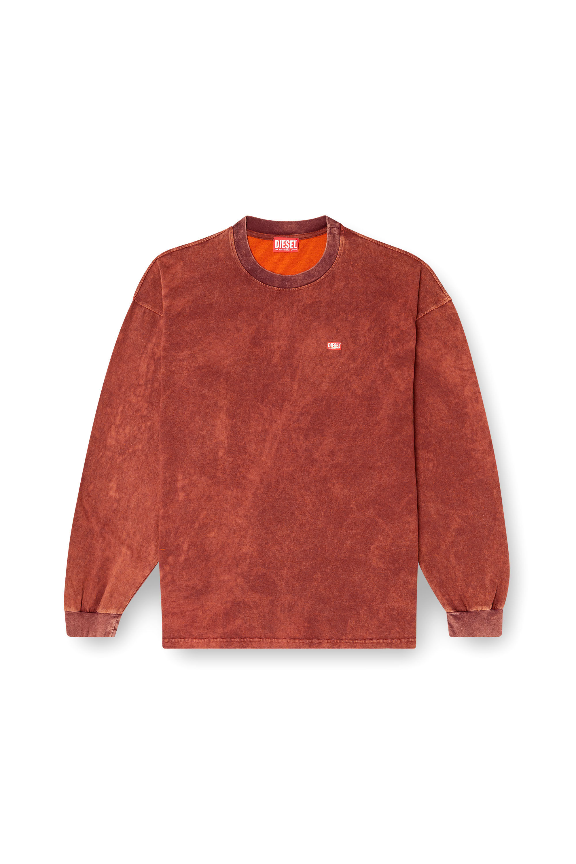 T-BOXT-LS-T3 長袖Tシャツ｜ブラウン｜メンズ｜DIESEL