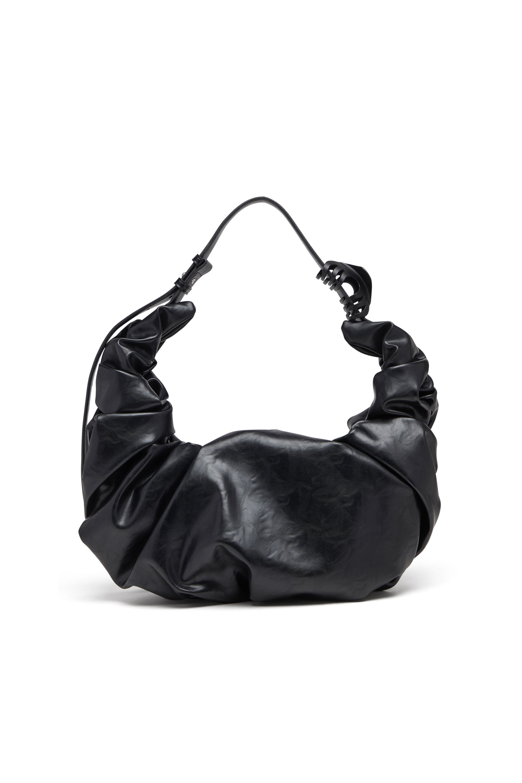 GRAB-D HOBO L ホーボーバッグ L｜ブラック｜ウィメンズ｜DIESEL
