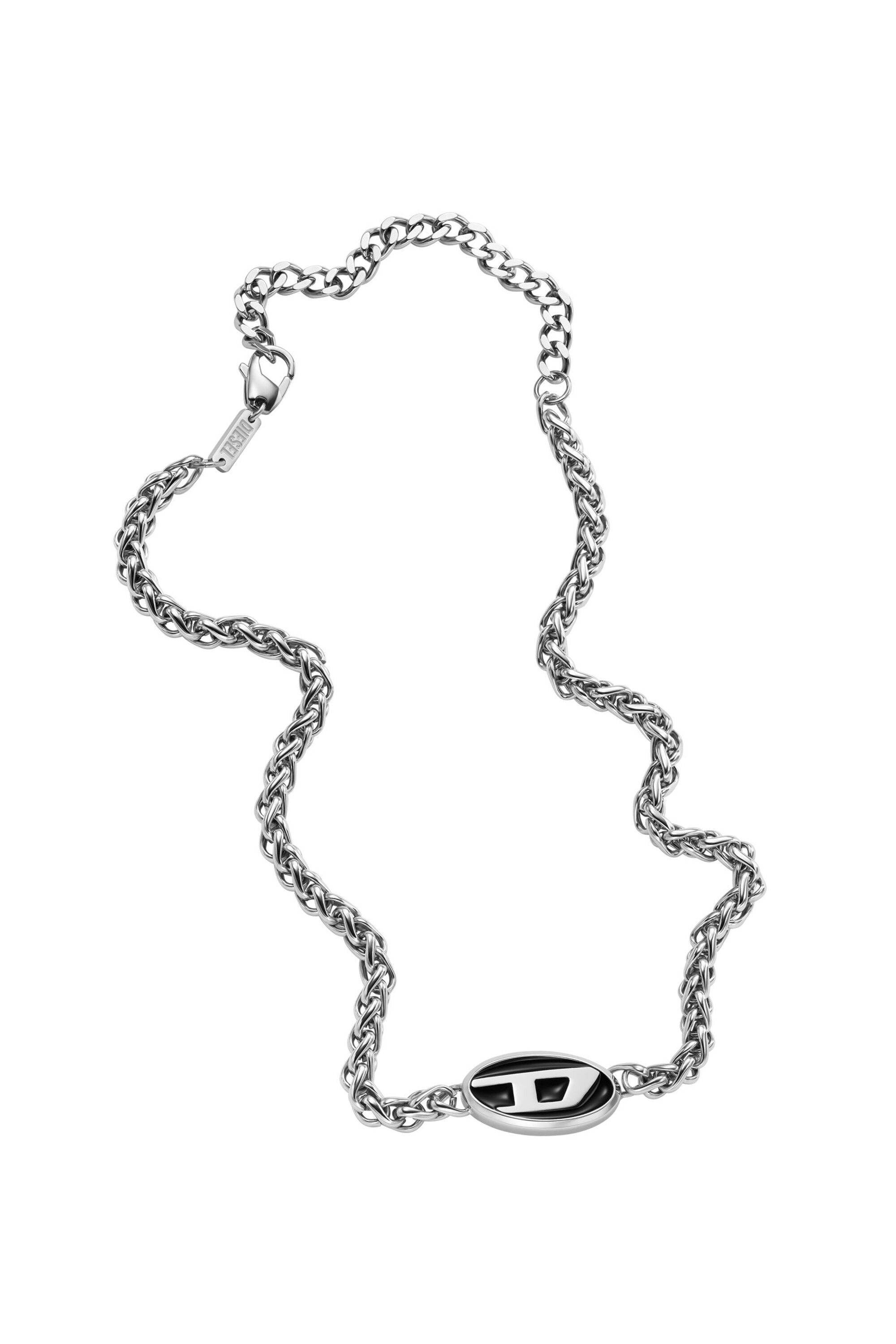 Diesel - DX1470, Unisex's ブレスレット in シルバー/ブラック - 2