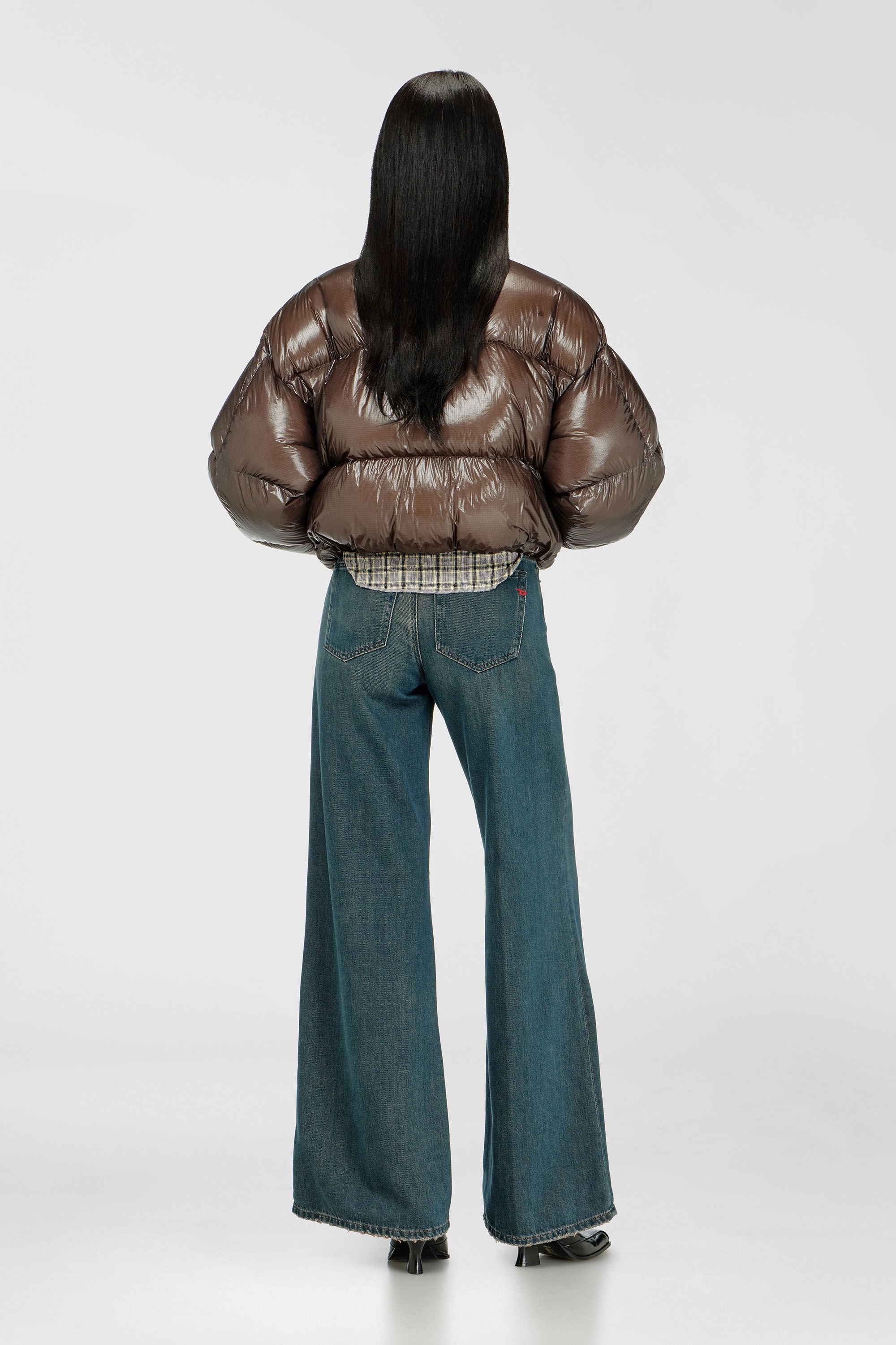 Diesel - Female's Flare Jeans 1978 D-Akemi 09P83, ダークブルー - 3
