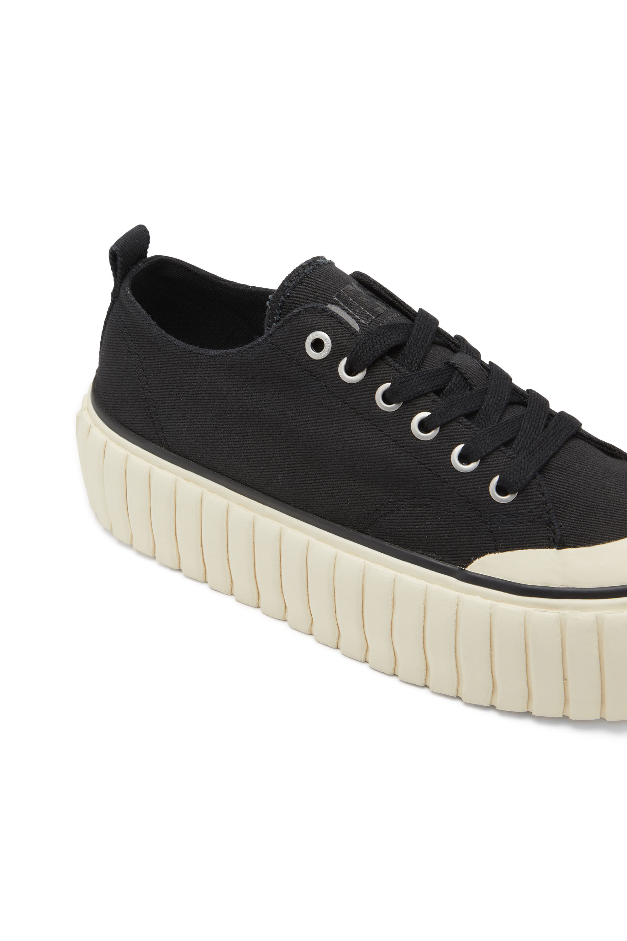 S-HANAMI LOW X （WOMEN）: デニムプラットフォームスニーカー 