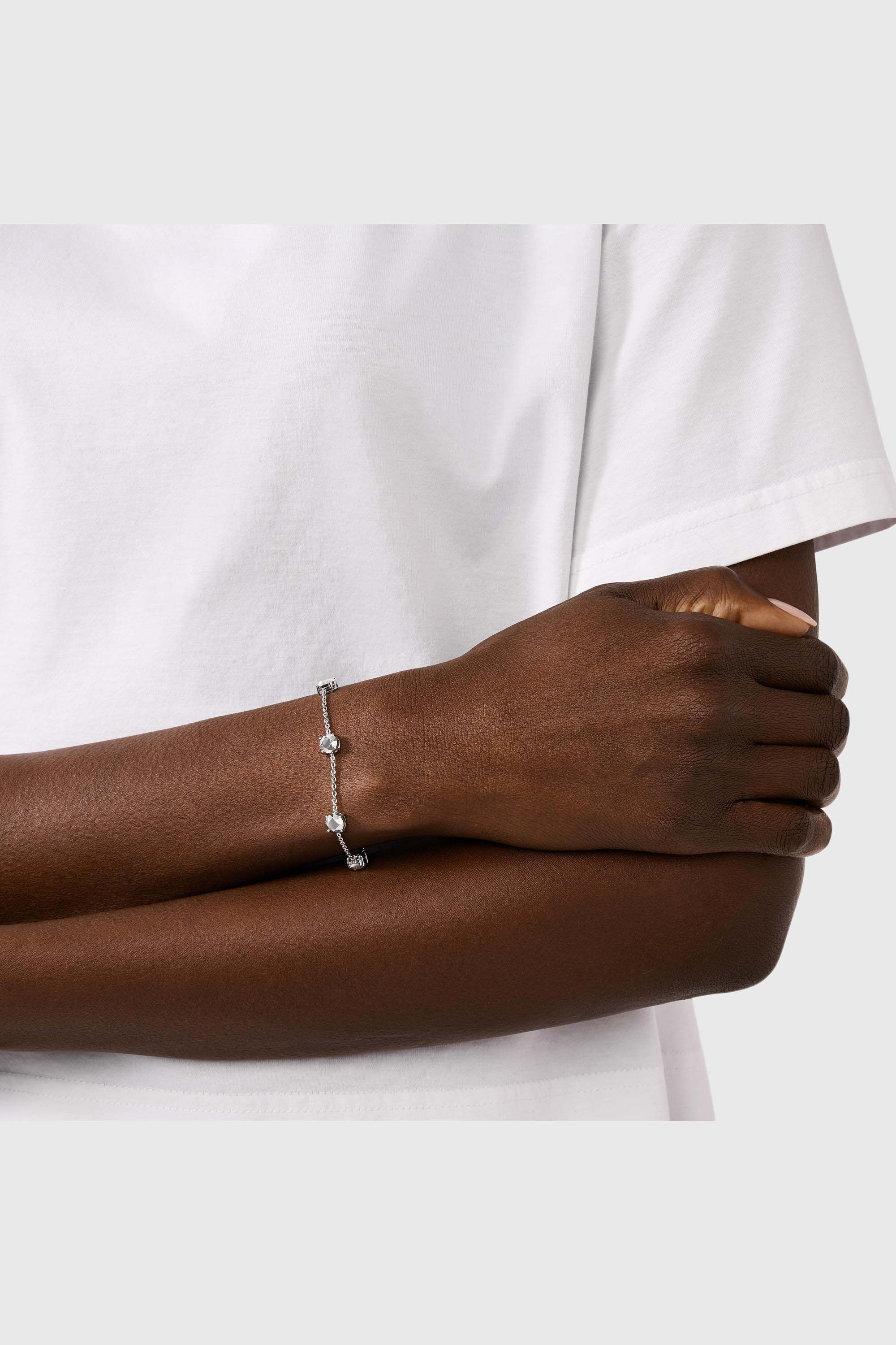 Diesel - DL1358040 STERLING SILVER JEWEL, Unisex's ブレスレット in シルバー - 4