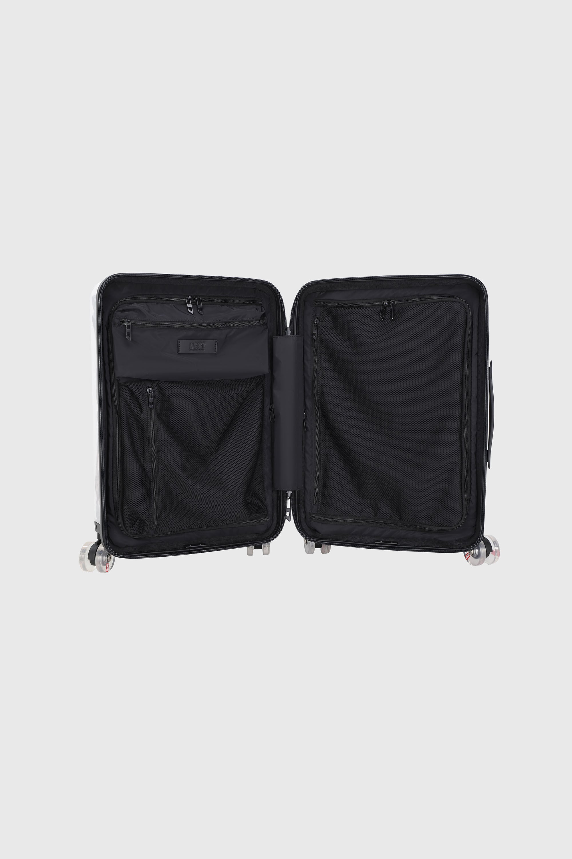 LU0036 HARD LUGGAGE - DSL009, グレー/ピンク