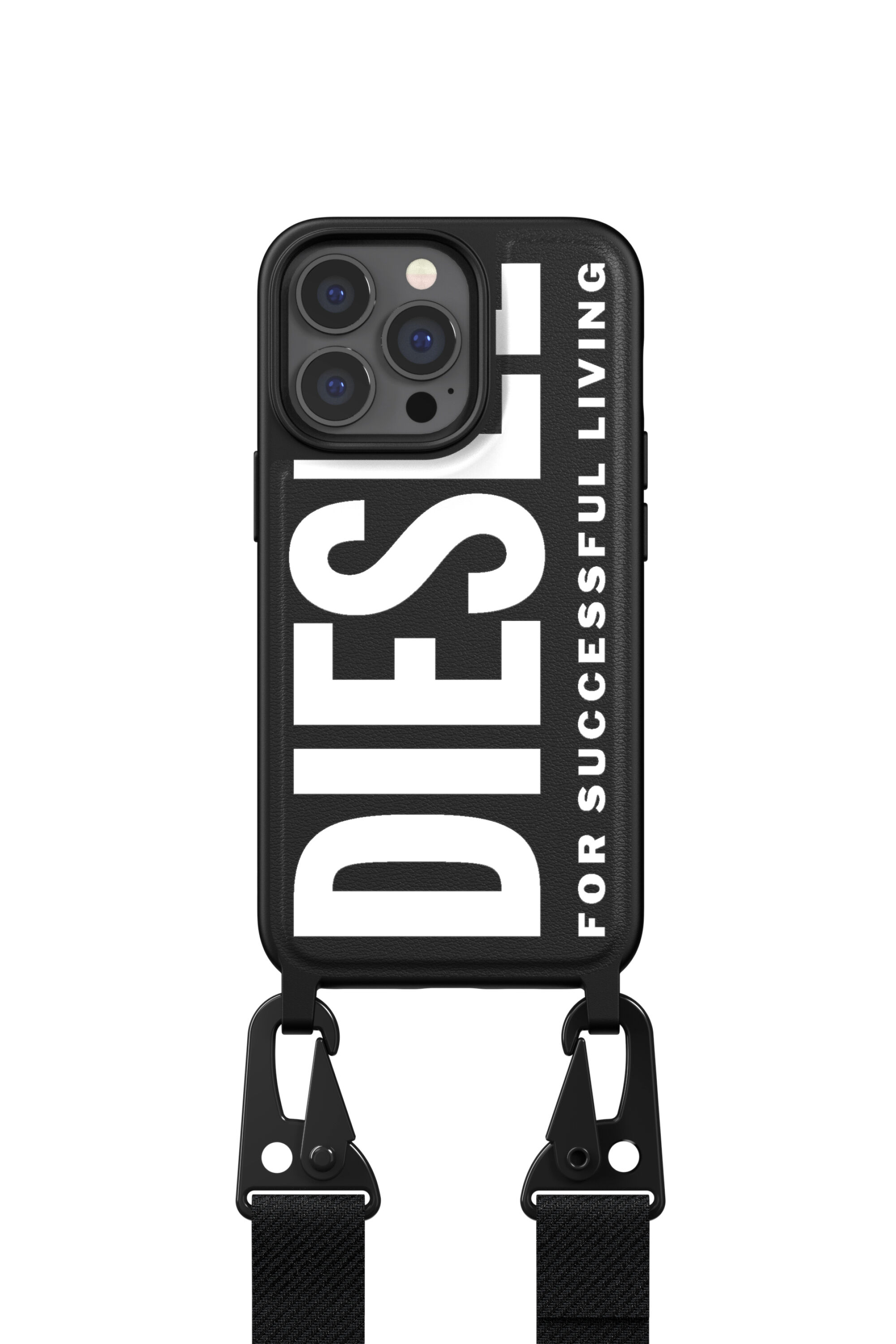 Diesel - 47169 NECKLACE CASE, Unisex's iPhone 13 Pro　対応 ケース in ブラック - 2