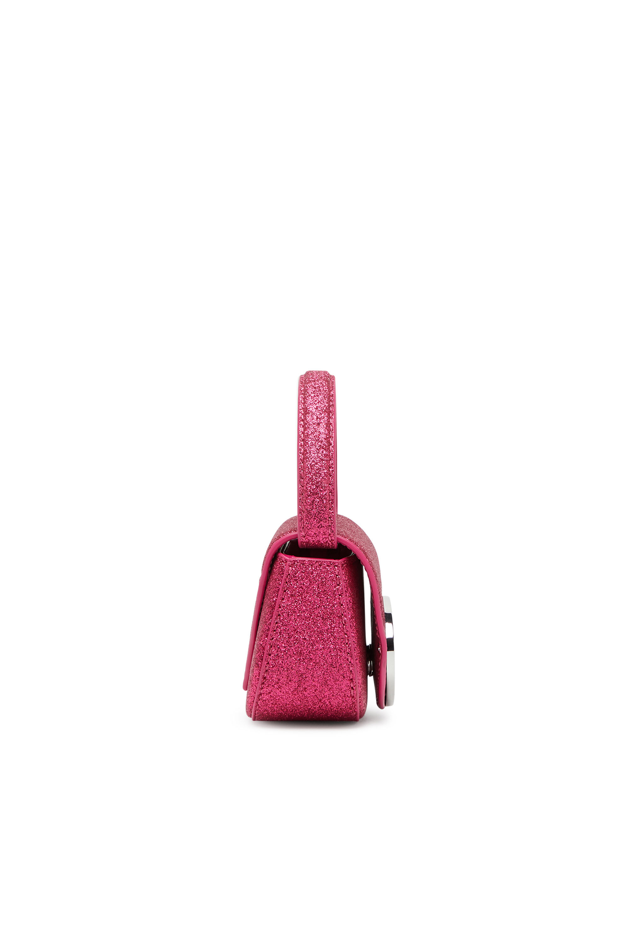 1DR XS 1DR XS-Iconic mini bag in glitter fabric｜ピンク 