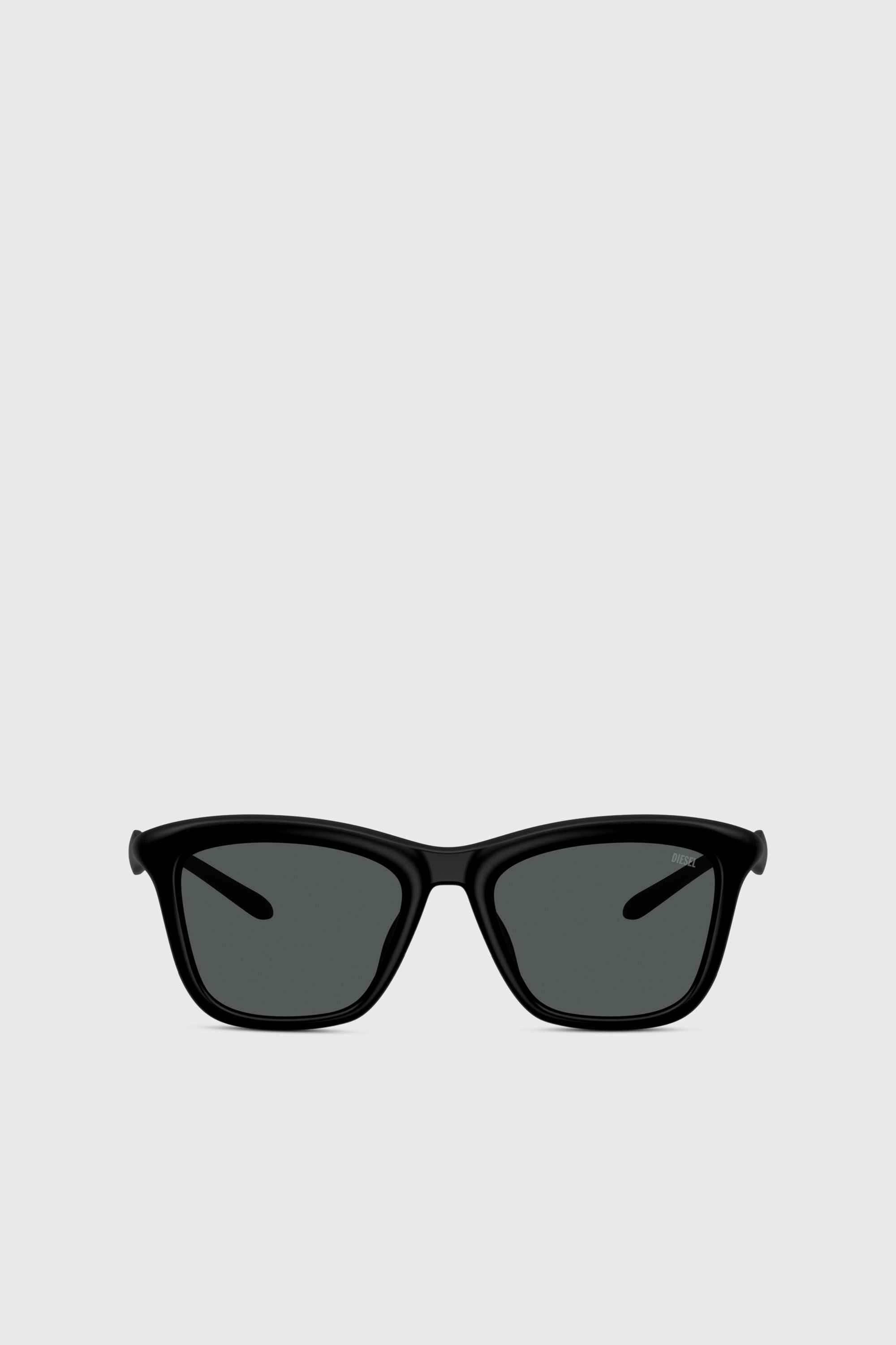 Diesel - 0DL3008U, Unisex's Square sunglasses in ブラック - 1