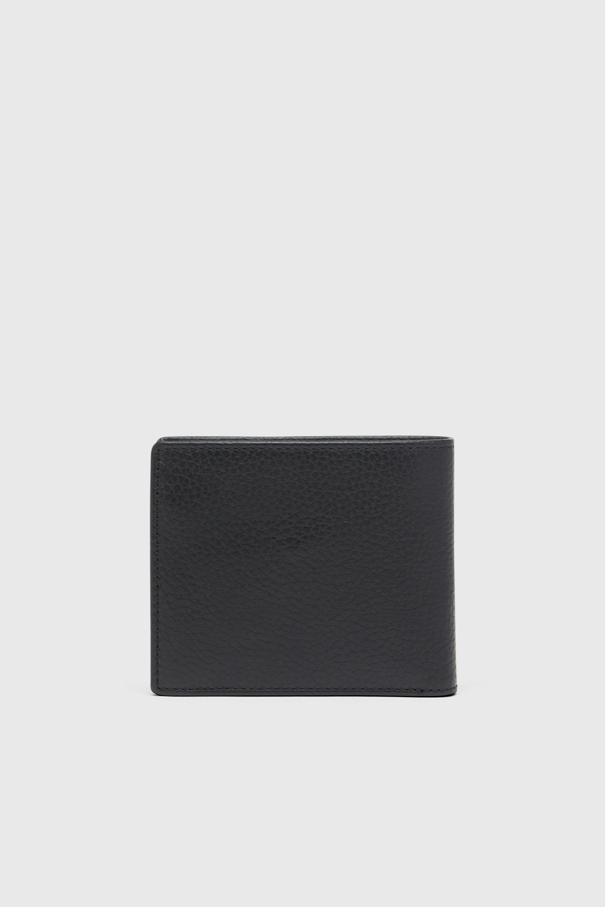 Diesel - BI FOLD COIN S, Male's カウレザー二つ折りウォレット in ブラック - 2