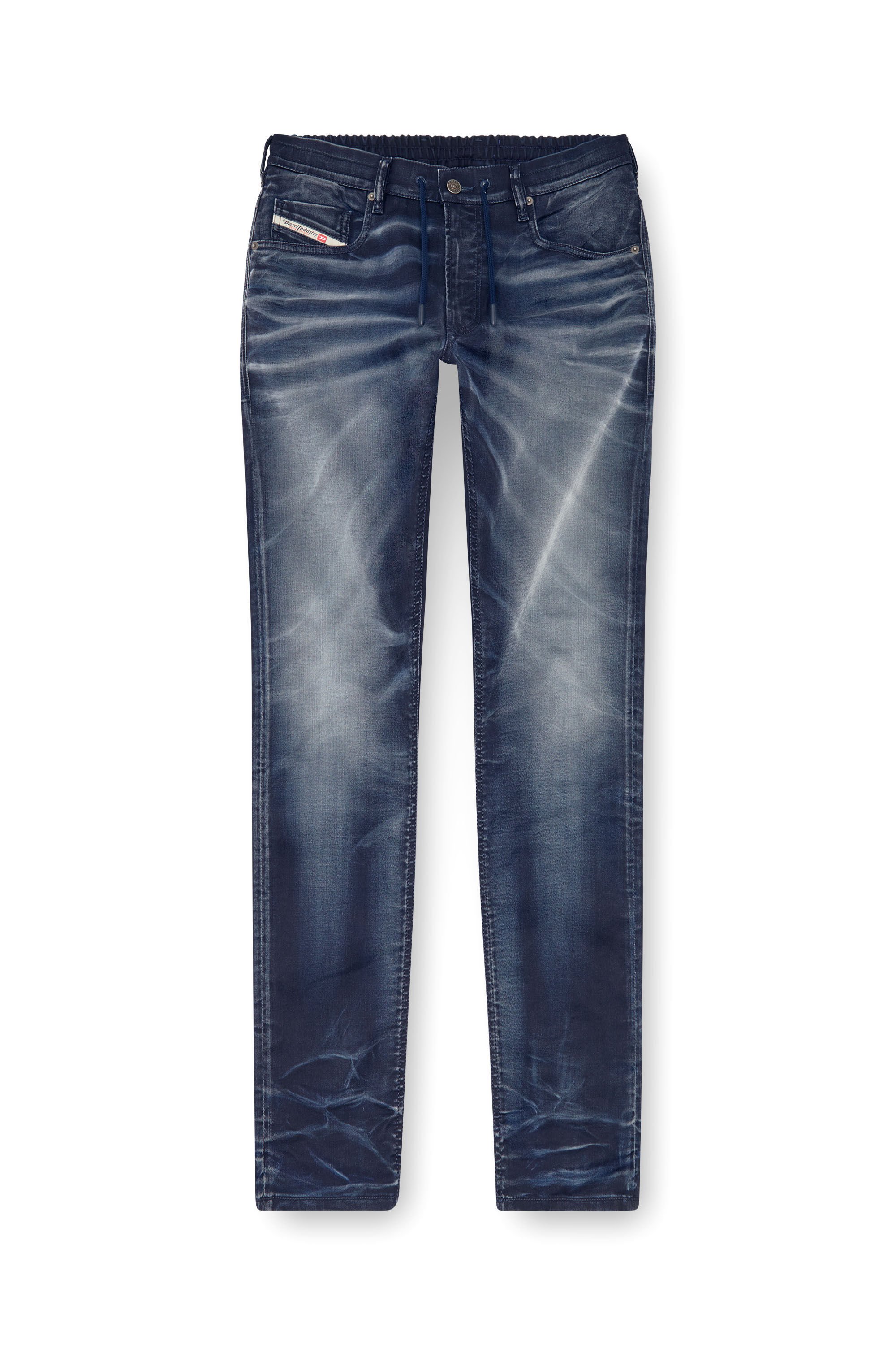 Diesel - Male's Regular 2030 D-Krooley Joggjeans® 068MD, ダークブルー - 2