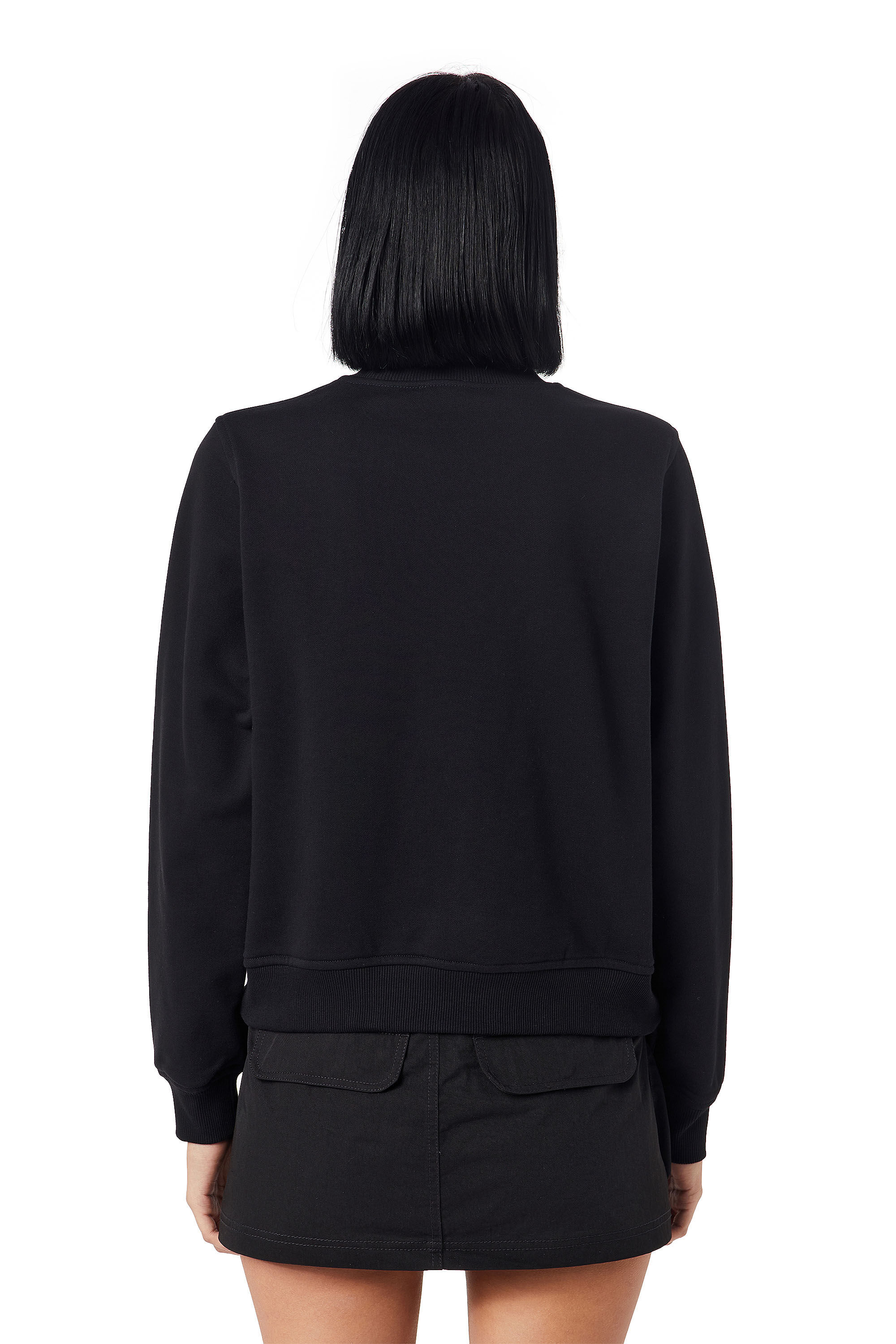 Diesel - F-REGGY-DIV, Female's Denim Division sweatshirt in ブラック - 5