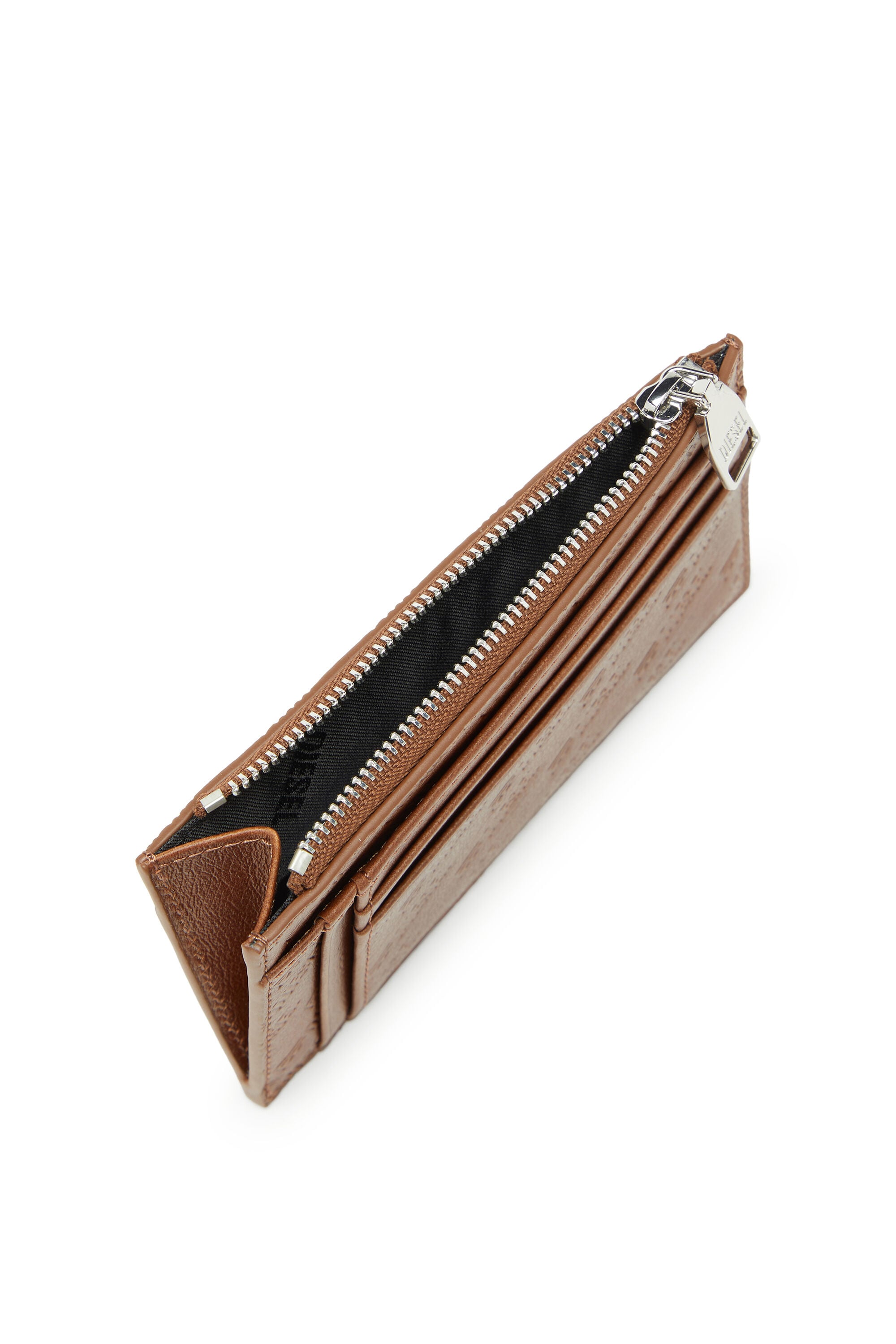 Diesel - MONOGRAM CARD CASE VI, Male's フラグメントケース in ブラウン - 3