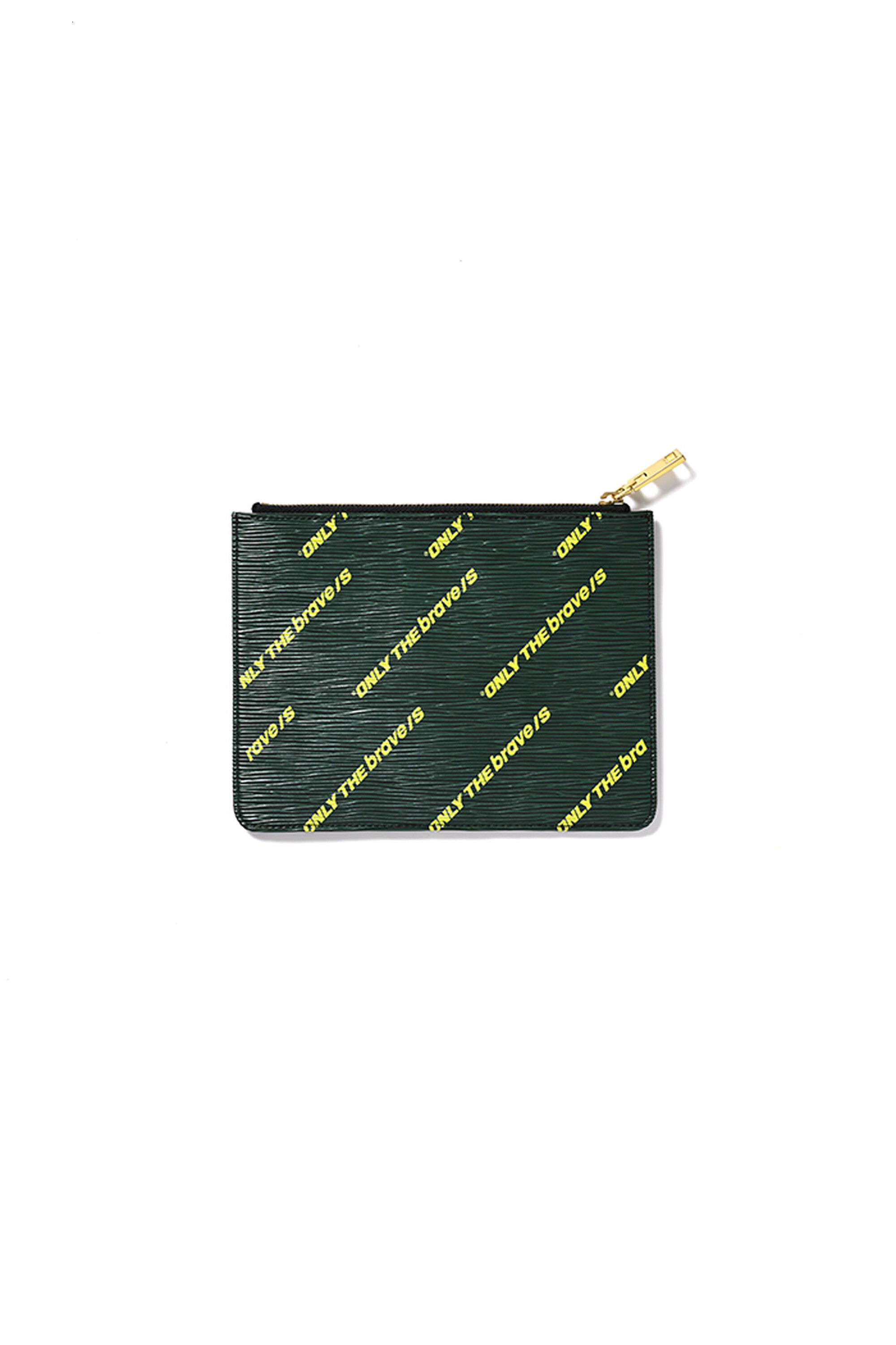 Diesel - MINI CLUTCH BAG, グリーン/ブラック - Image 1