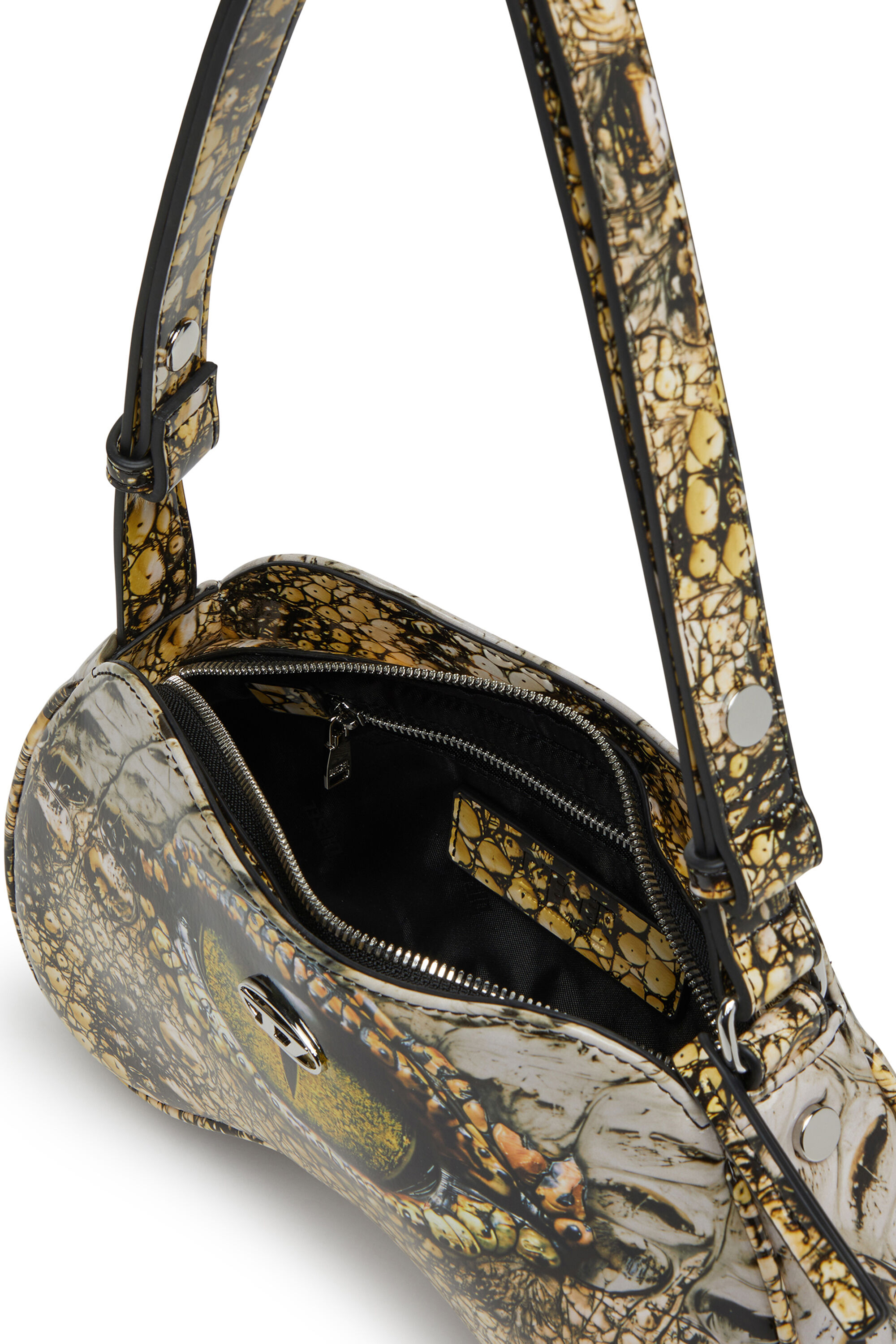 Diesel - PLAY SHOULDER, Female's ショルダーバッグ in イエロー - 4