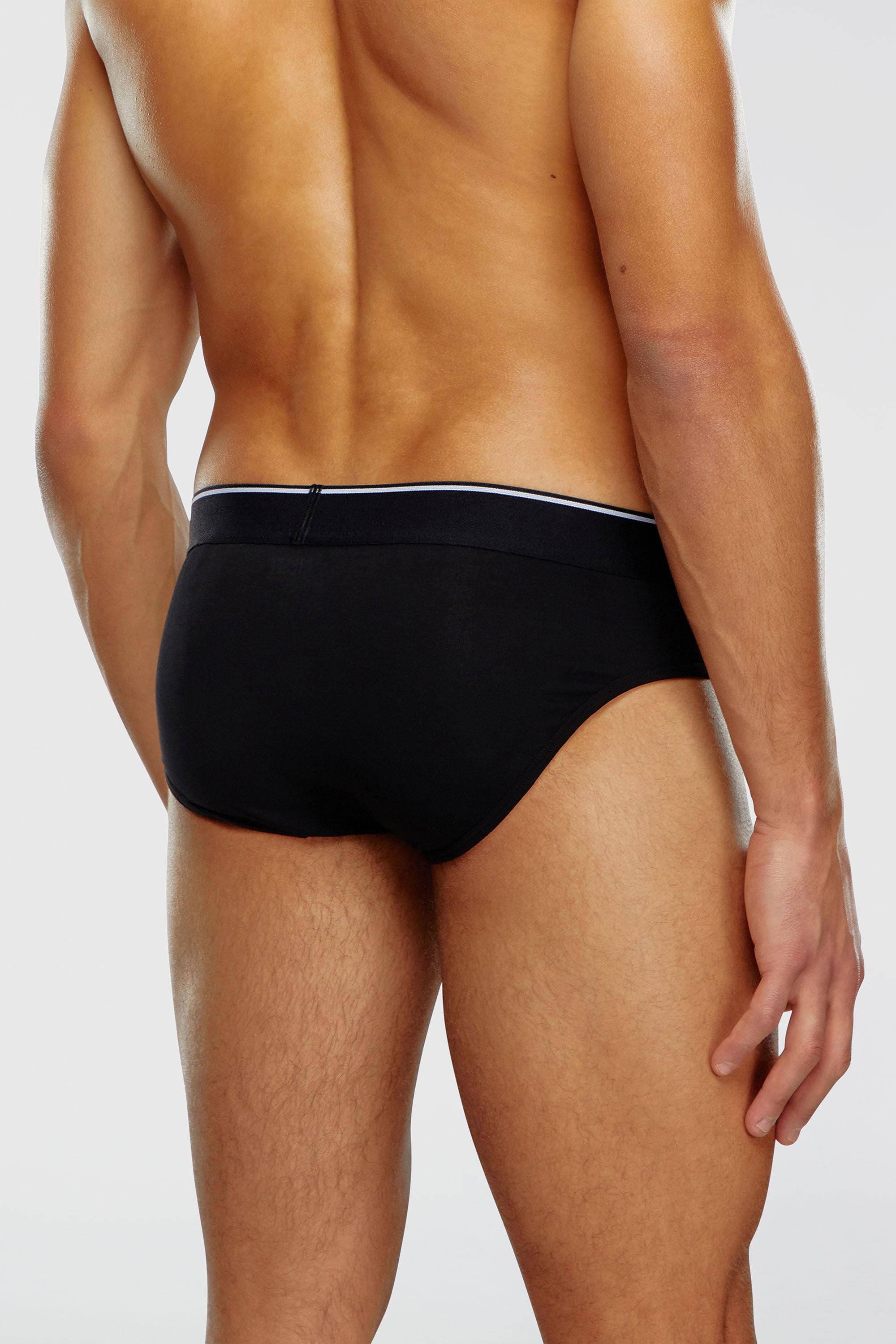 Diesel - UMBR-ANDRETHREEPACK, Male's ブリーフ ３枚パック in ブラック - 4