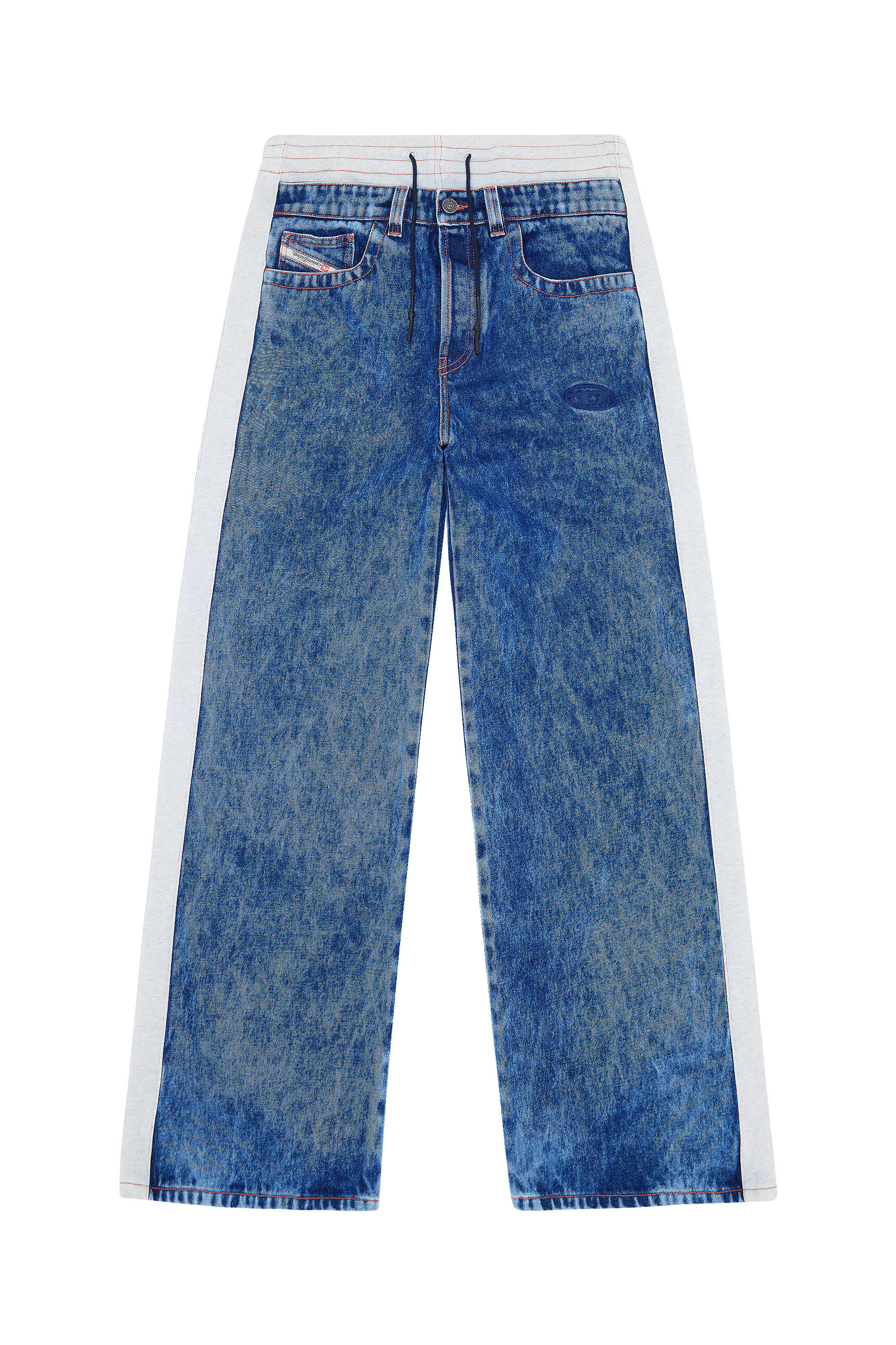 Diesel - Straight Jeans D-Seri 0EMAW, ミディアムブルー - Image 2