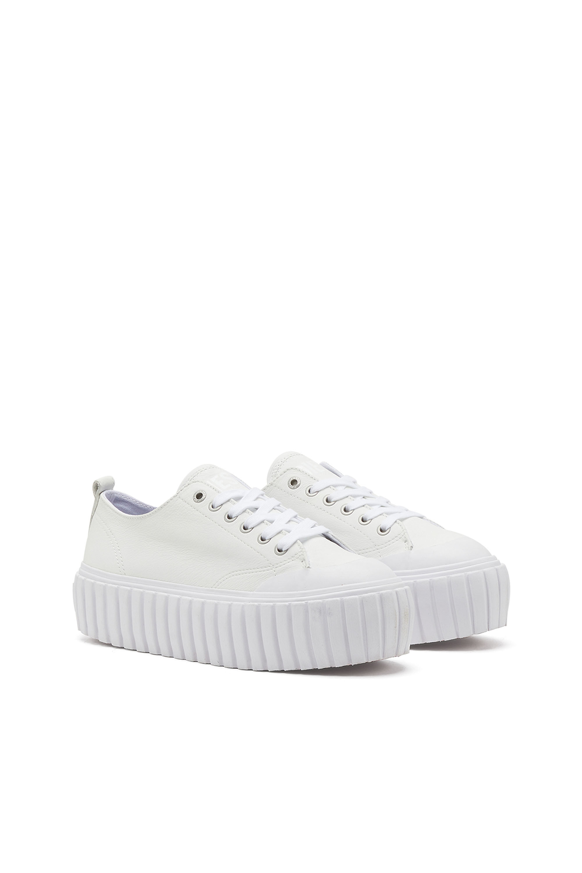 Diesel - S-HANAMI LOW W, Female's ローカットスニーカー in ホワイト - 3