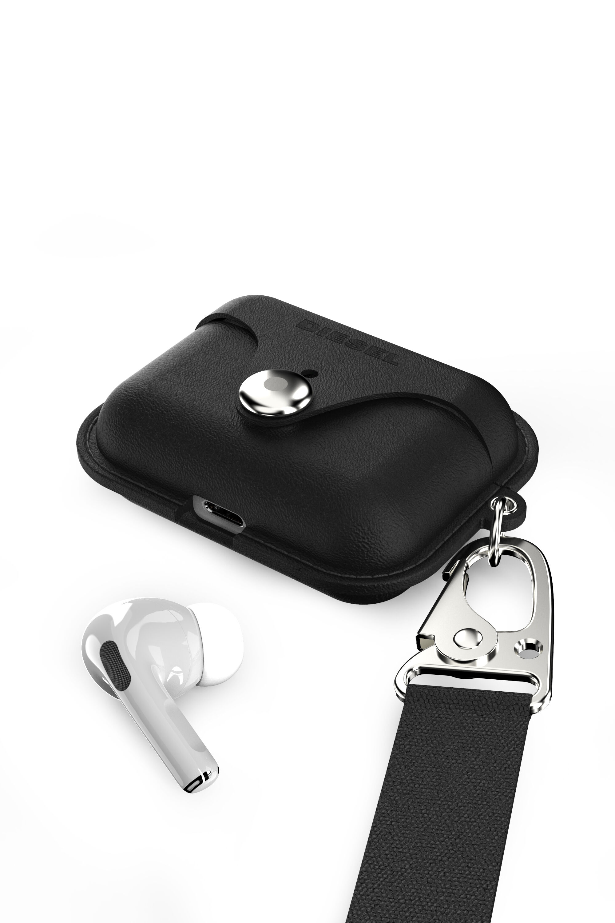 Diesel - 46979 MOULDED CASE, Unisex's AIRPODS PRO ケース in ブラック - 5