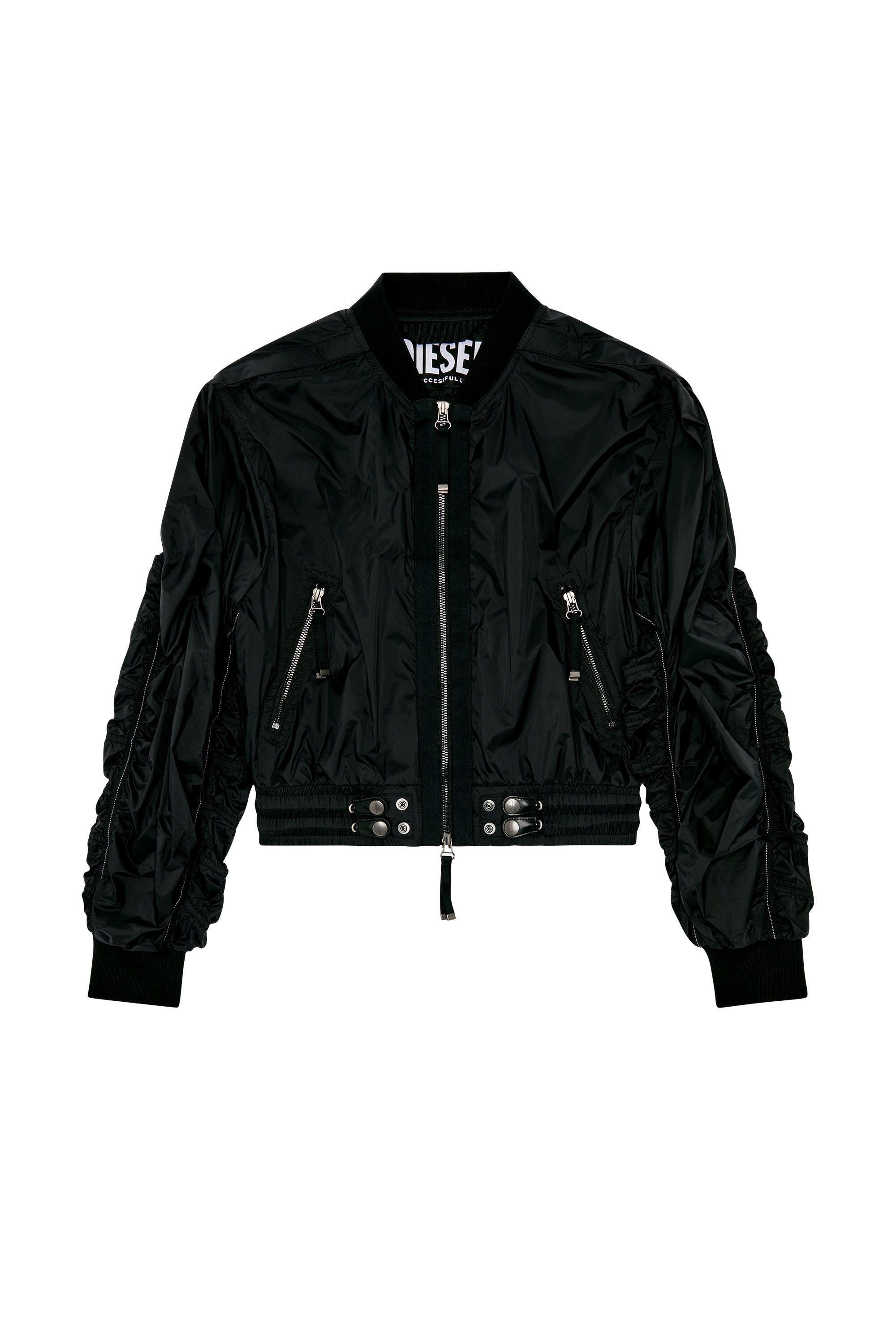 G-NOAK｜ウィメンズ｜ボンバージャケット｜ブラック｜ディーゼル（DIESEL）公式オンラインストア