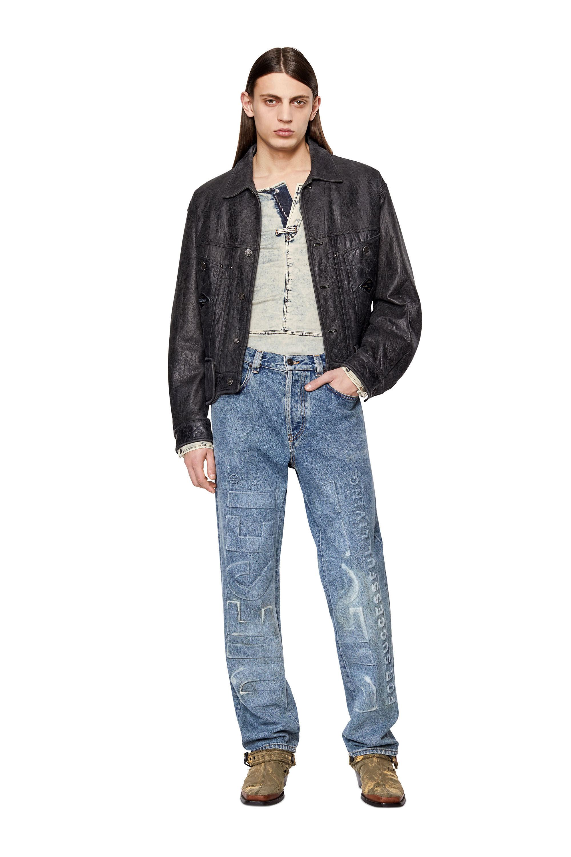 Diesel - Straight Jeans 2010 D-Macs 007B9,  - Image 1