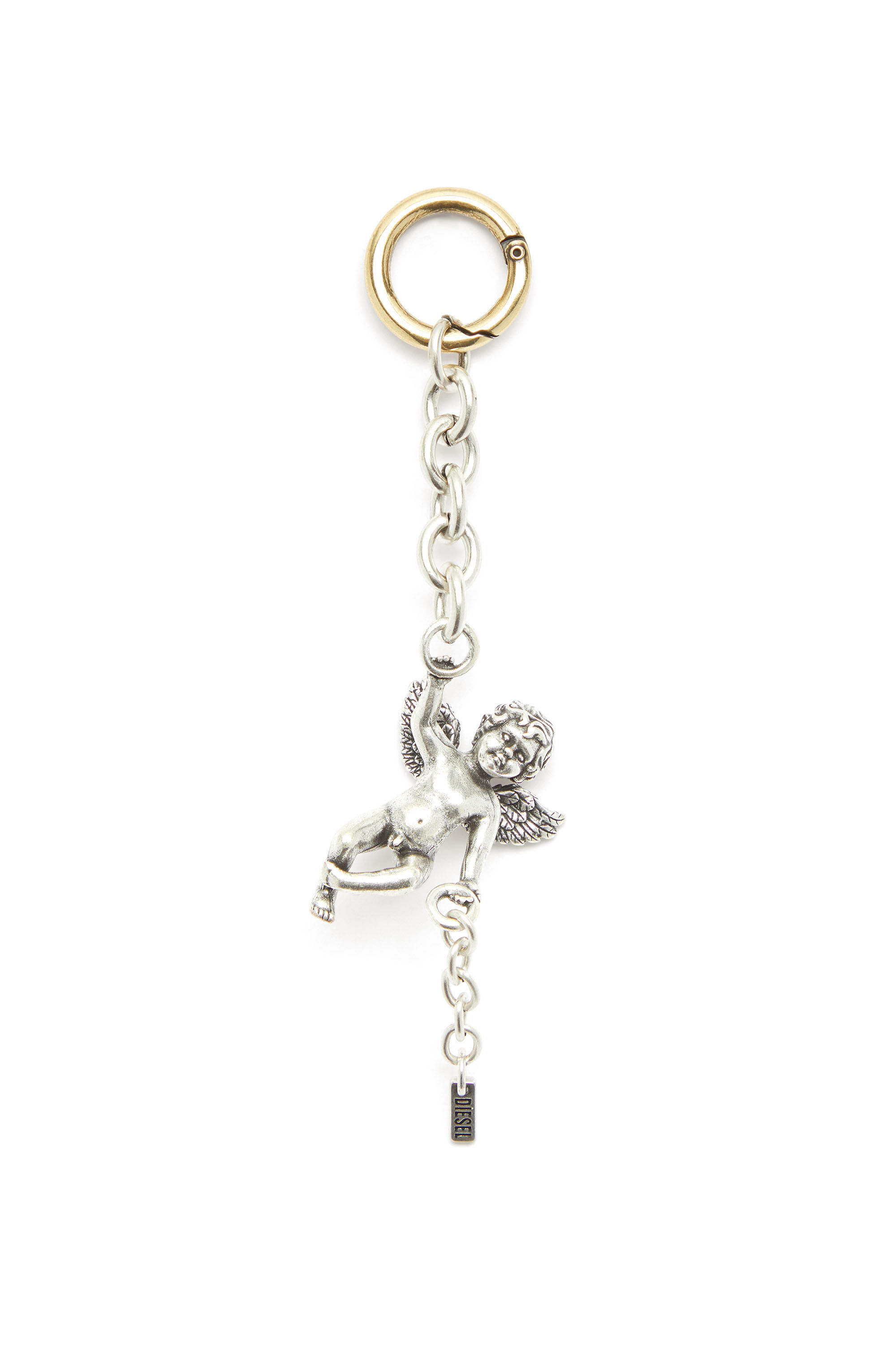 Diesel - CHARM-ANGEL, Female's Metal cherub charm in シルバー - 1