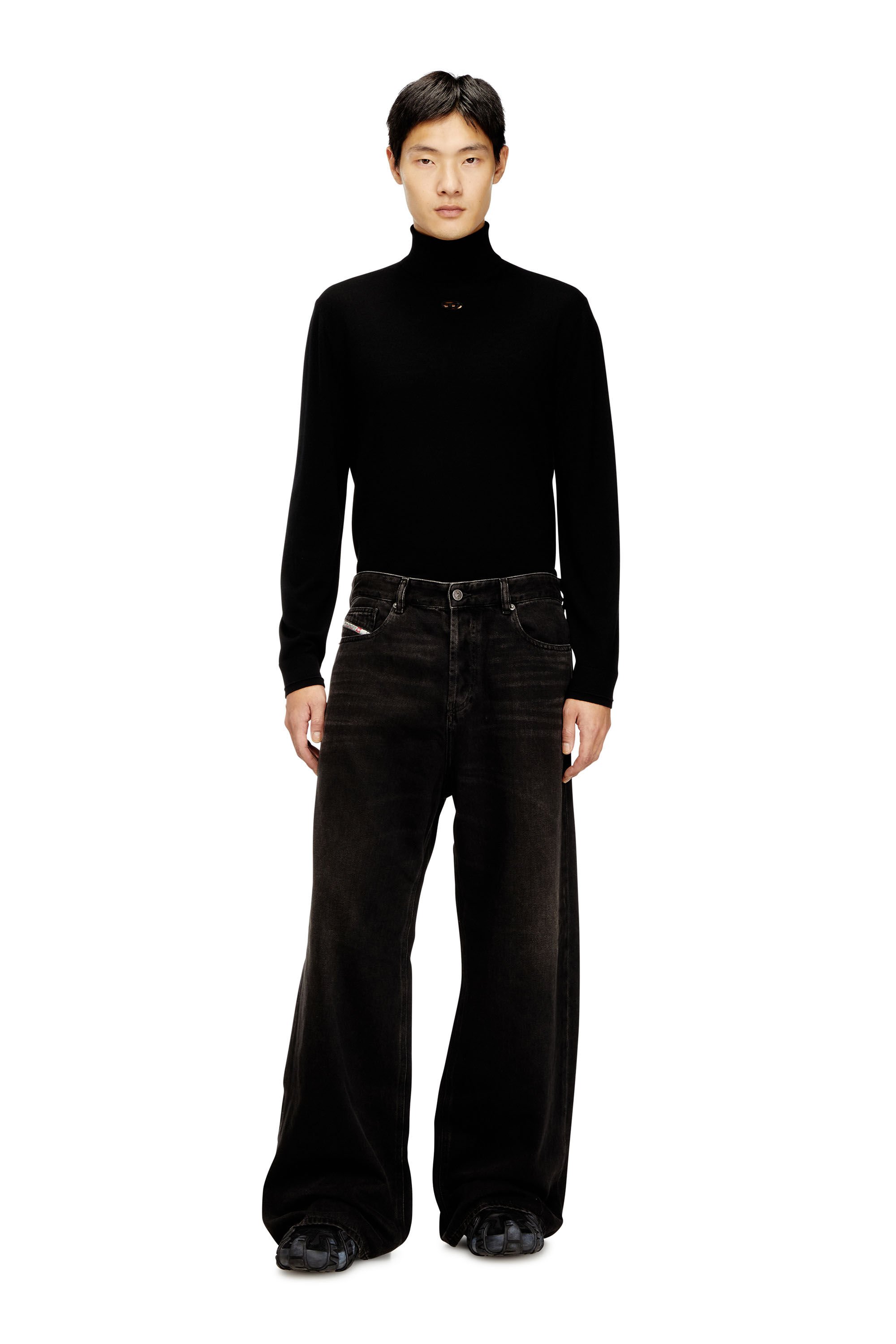 Diesel - Female's Relaxed Jeans 1996 D-Sire 09J96, ブラック/ダークグレー - 7