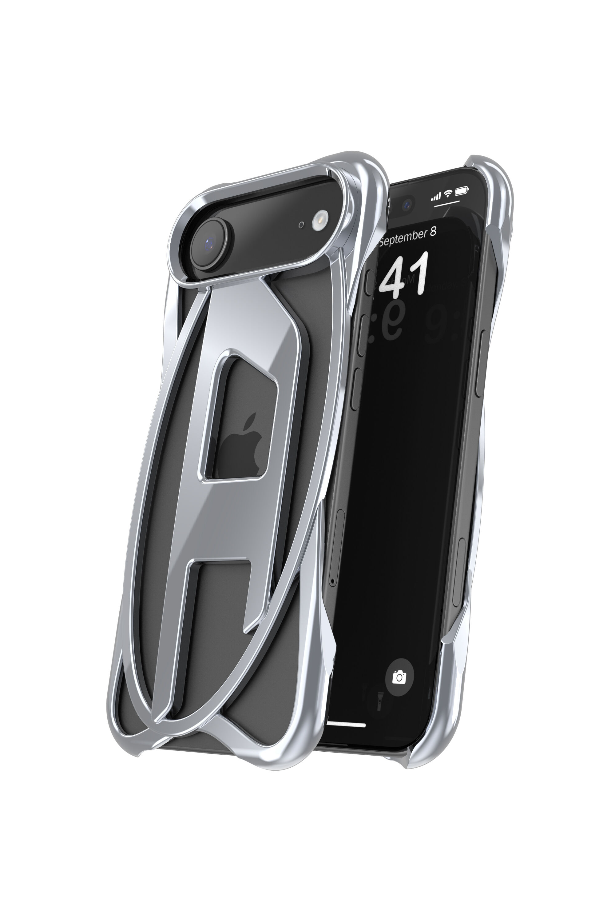 60444 D FRAME CASE IPHONE 17 AIR｜グレー｜ウィメンズ｜DIESEL