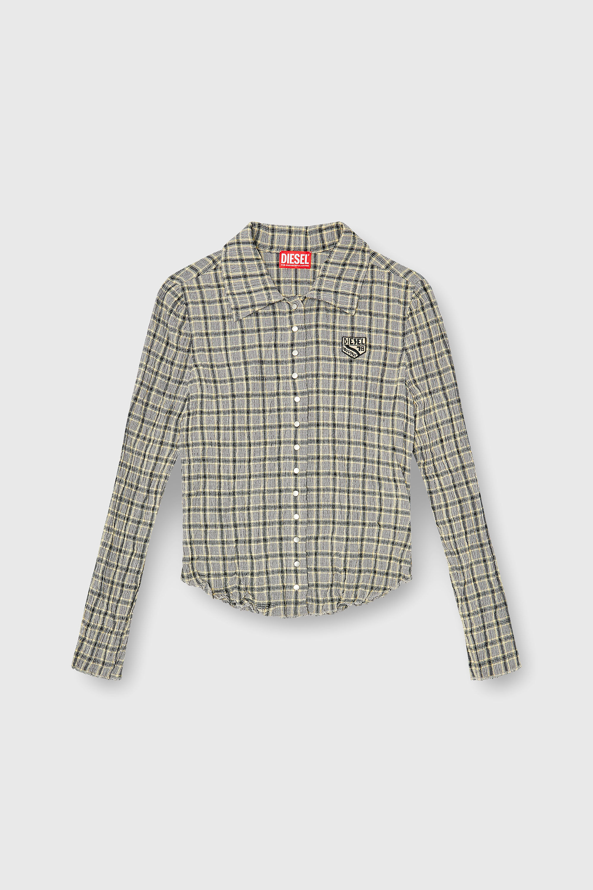 Diesel - C-ARRILON, Female's シャツ in グレー - 2