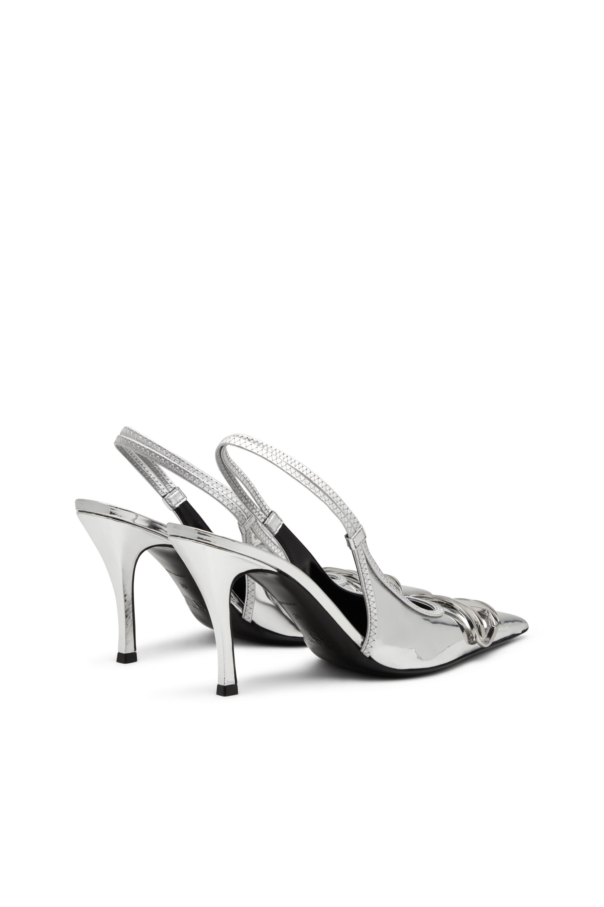 D-VENUS SB D-Venus-Slingback pumps with mirror finish D-VENUS SB D-Venus-Slingback pumps with mirror finish