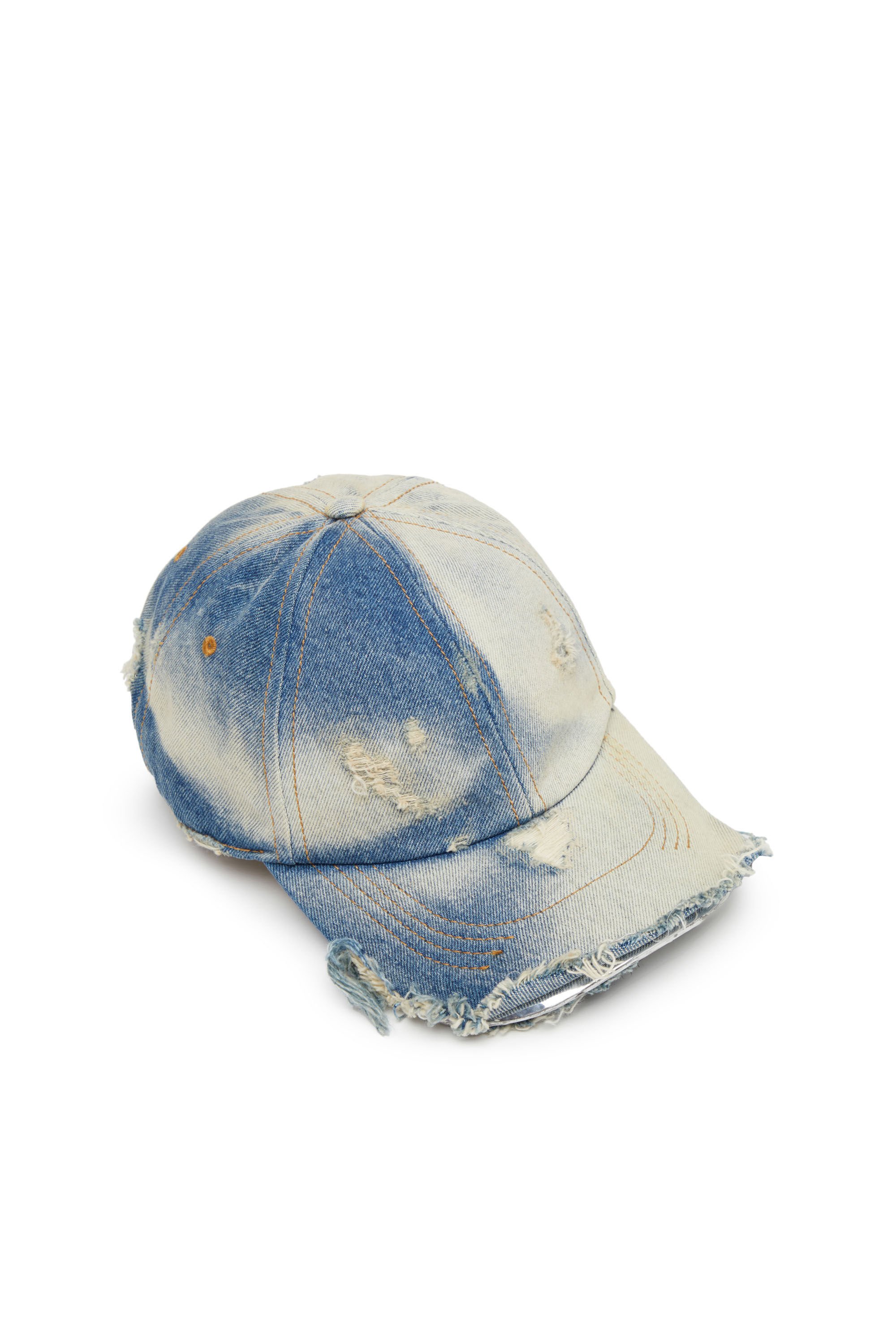 C-IYASU（MEN）: デニムベースボールキャップ｜ディーゼル（DIESEL）公式オンラインストア