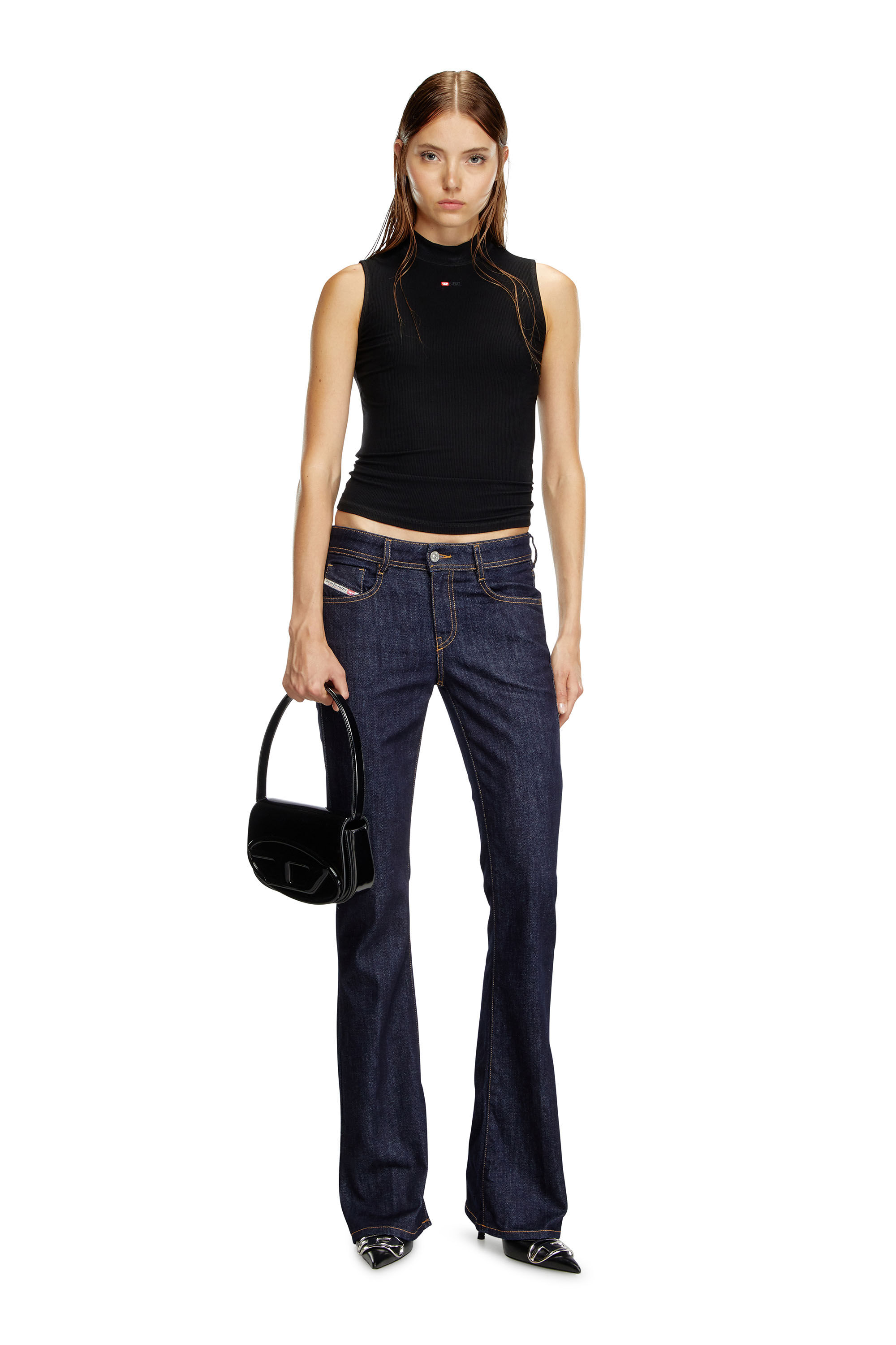 Diesel - Female's Bootcut Jeans 1969 D-Ebbey Z9B89, ダークブルー - 1