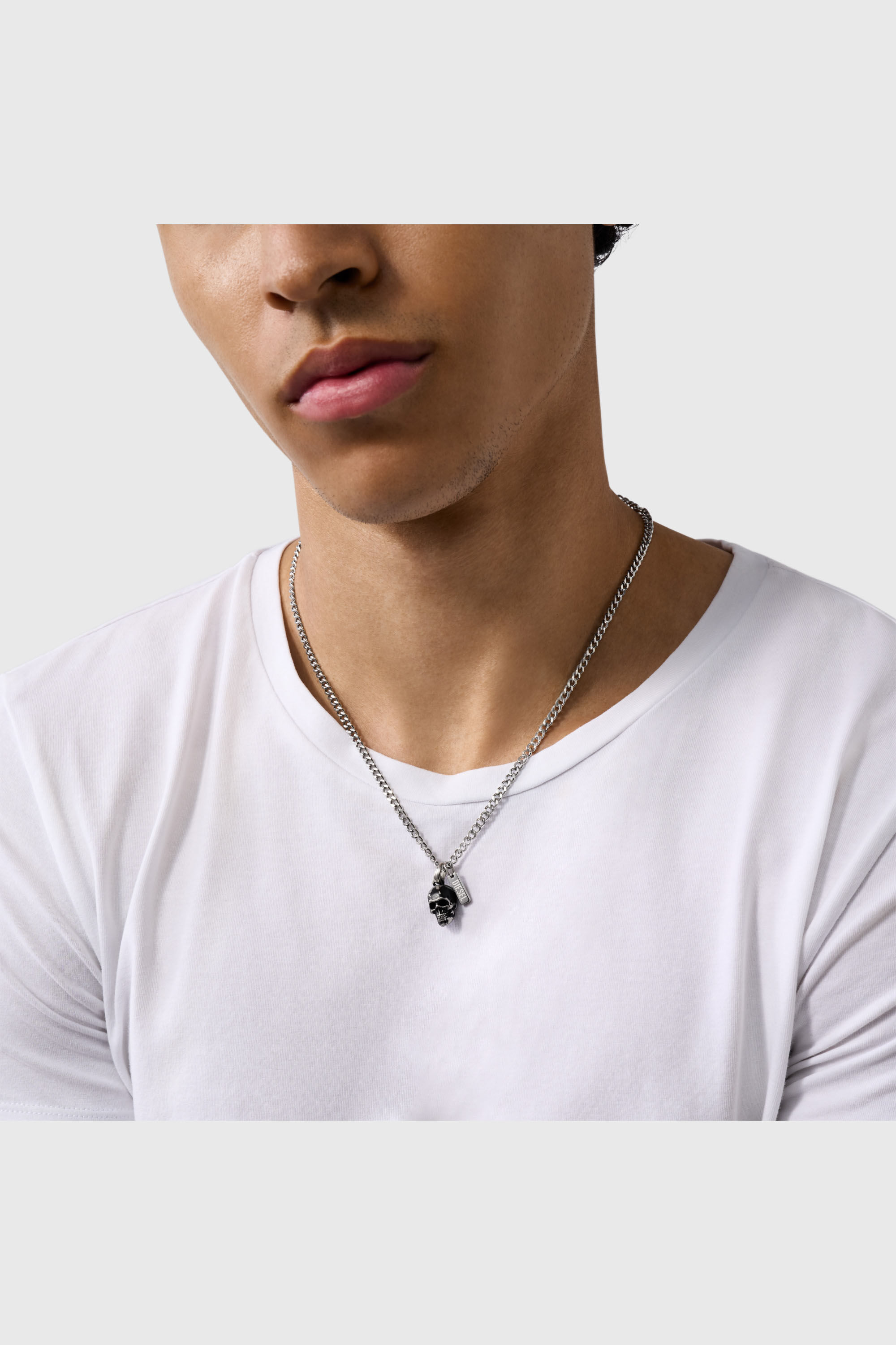 DX1581040 JEWEL ネックレス｜シルバー｜ウィメンズ｜DIESEL