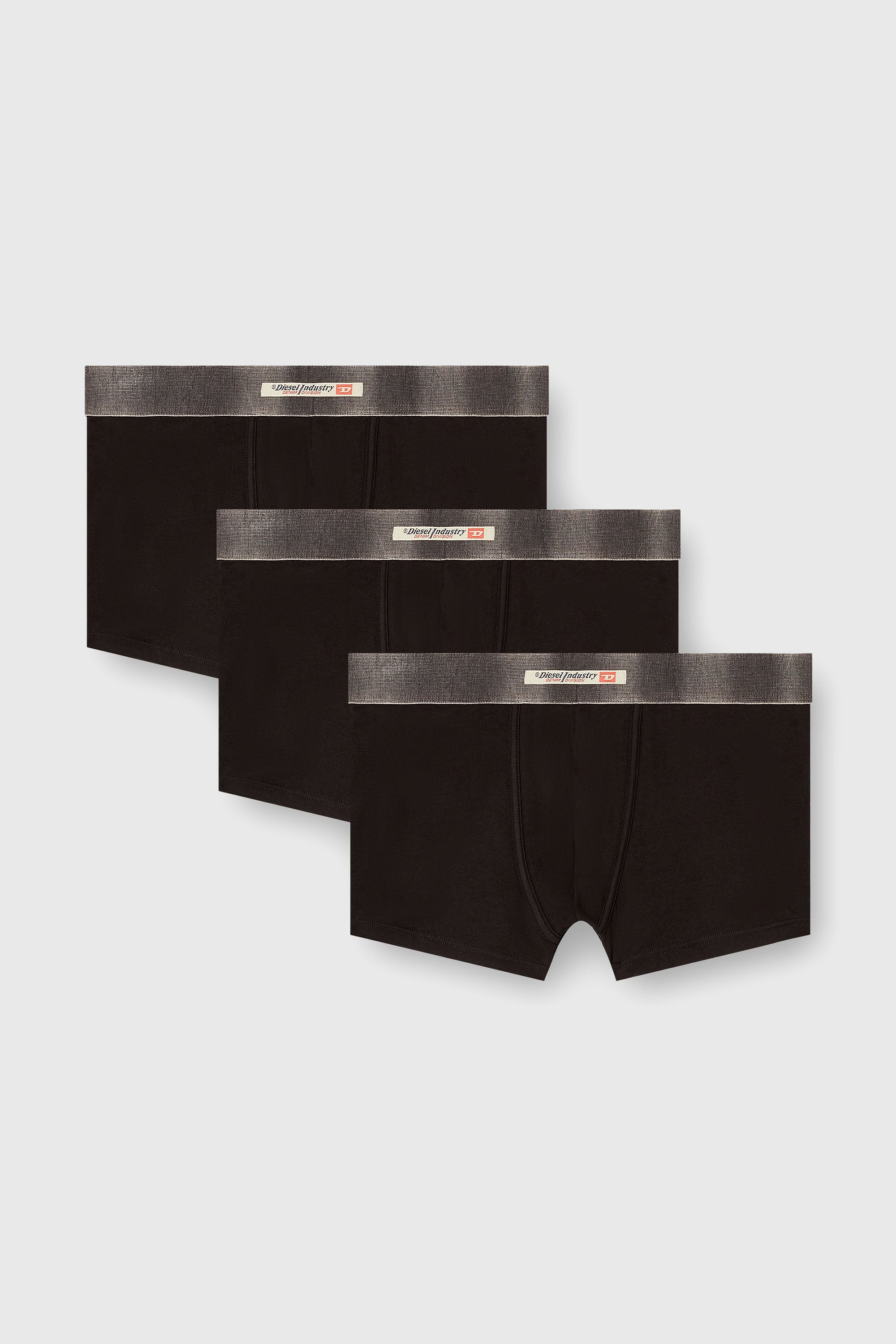Diesel - DAMIEN-DNM-3PACK, Male's ボクサーパンツ 3枚パック in ブラック - 2