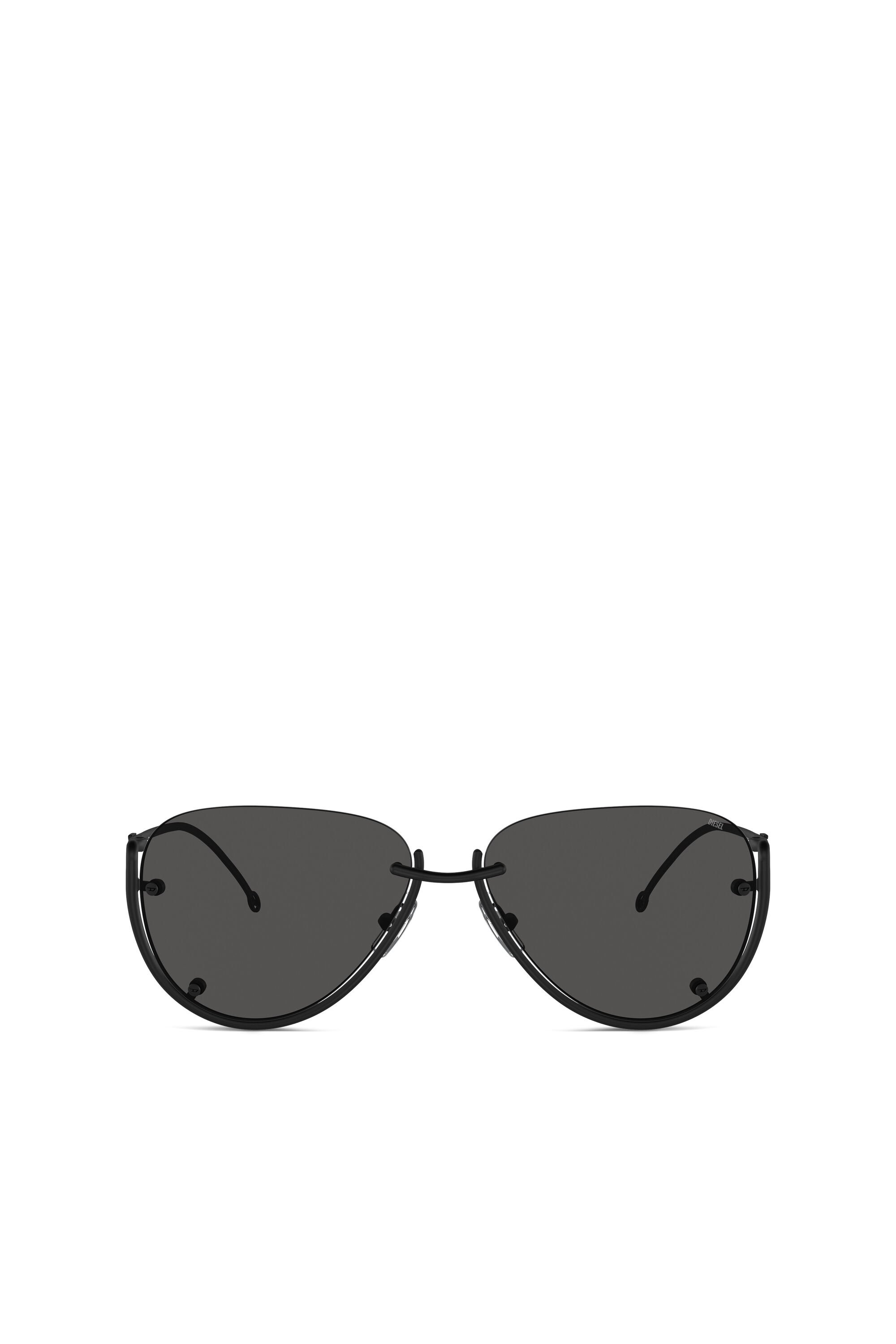 Diesel - 0DL1003, Unisex's サングラス in ブラック - 1