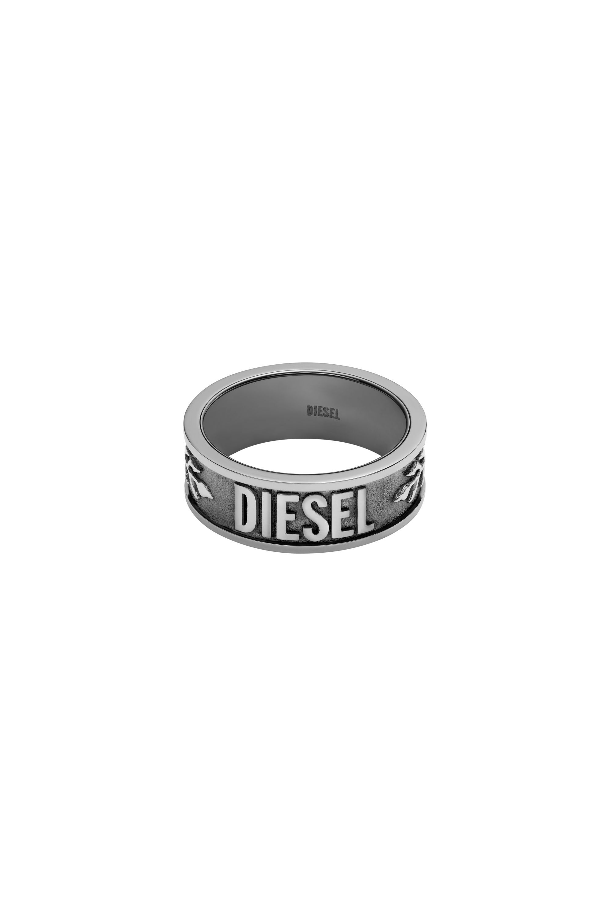 Diesel - DX1108, Male's ジュエリー リング in シルバー - 2