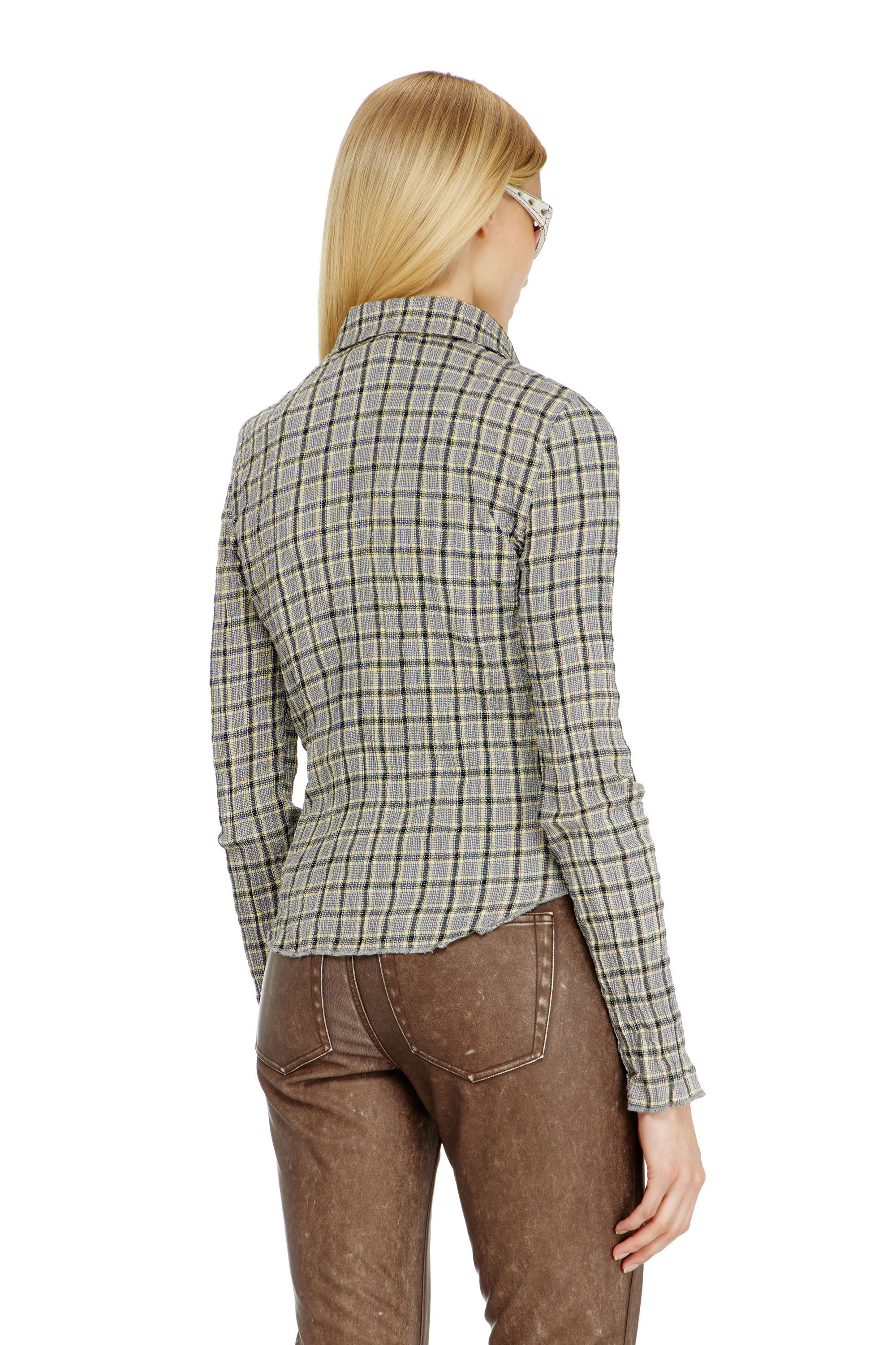 Diesel - C-ARRILON, Female's シャツ in グレー - 4