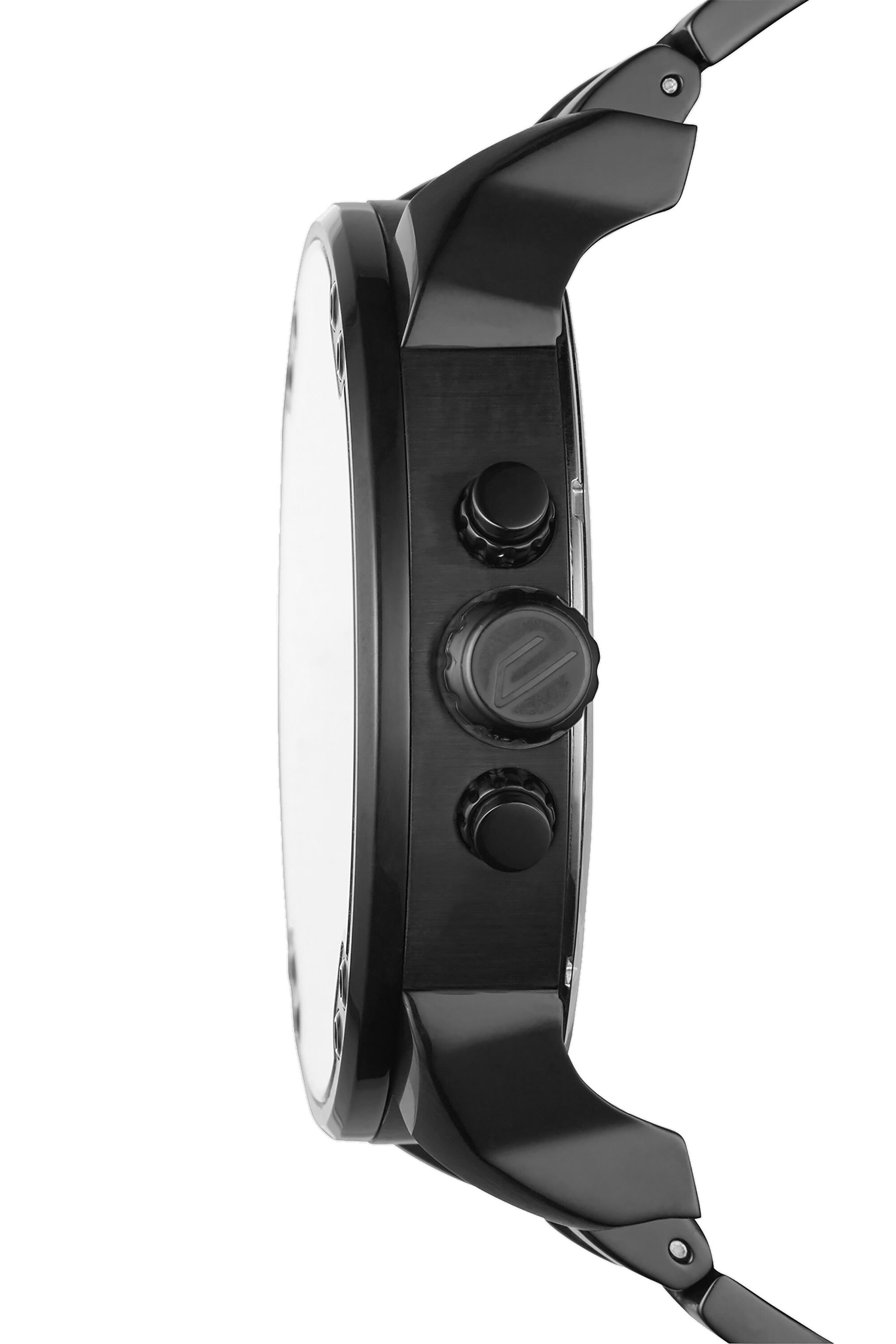 Diesel - DZ7395, Male's Mr. Daddy 2.0 black watch with detailed dial, 57 mm in ブラック - 2
