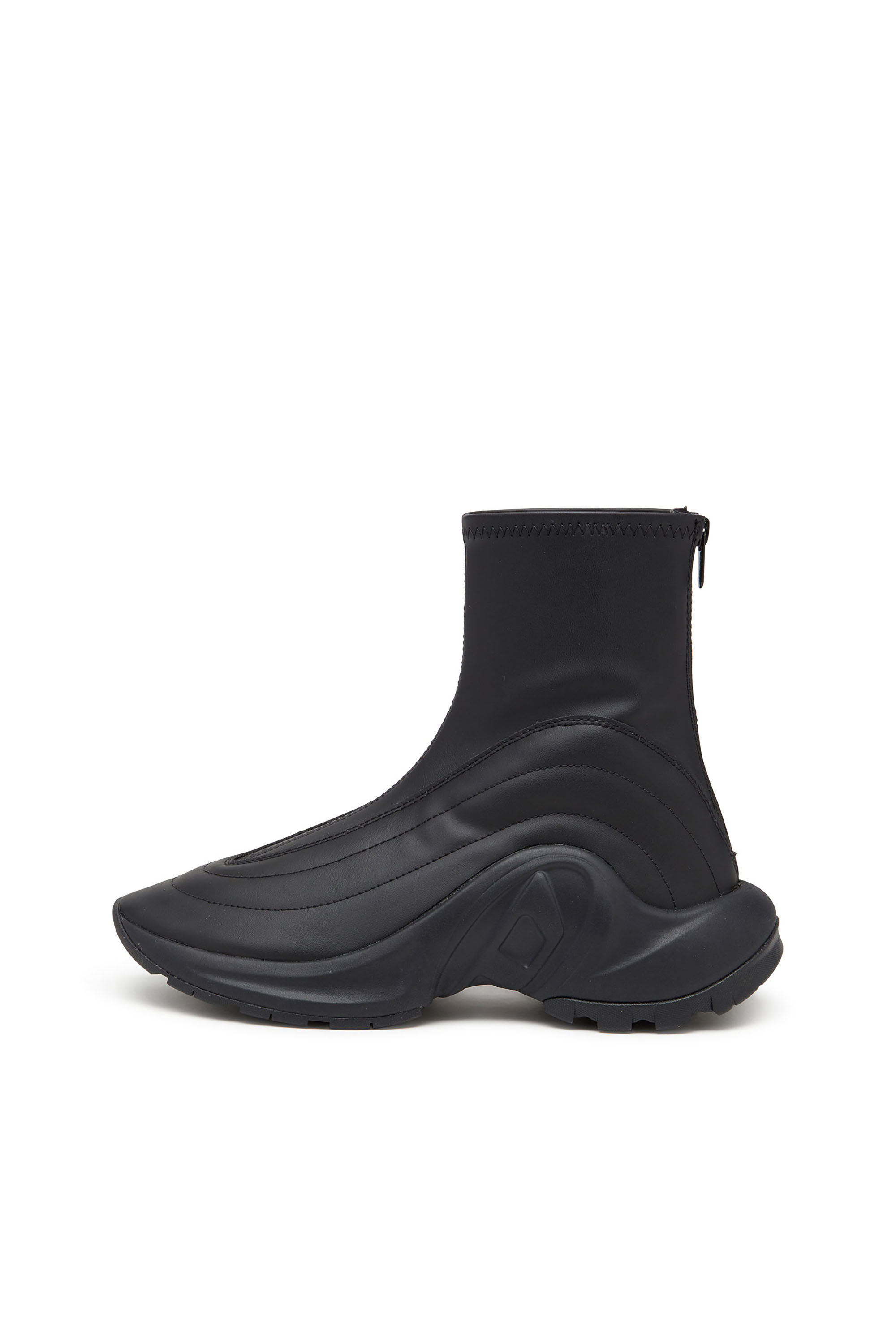 Diesel - S-D-RUNNER BOOTIE X, Unisex's ショートブーツ in ブラック - 7