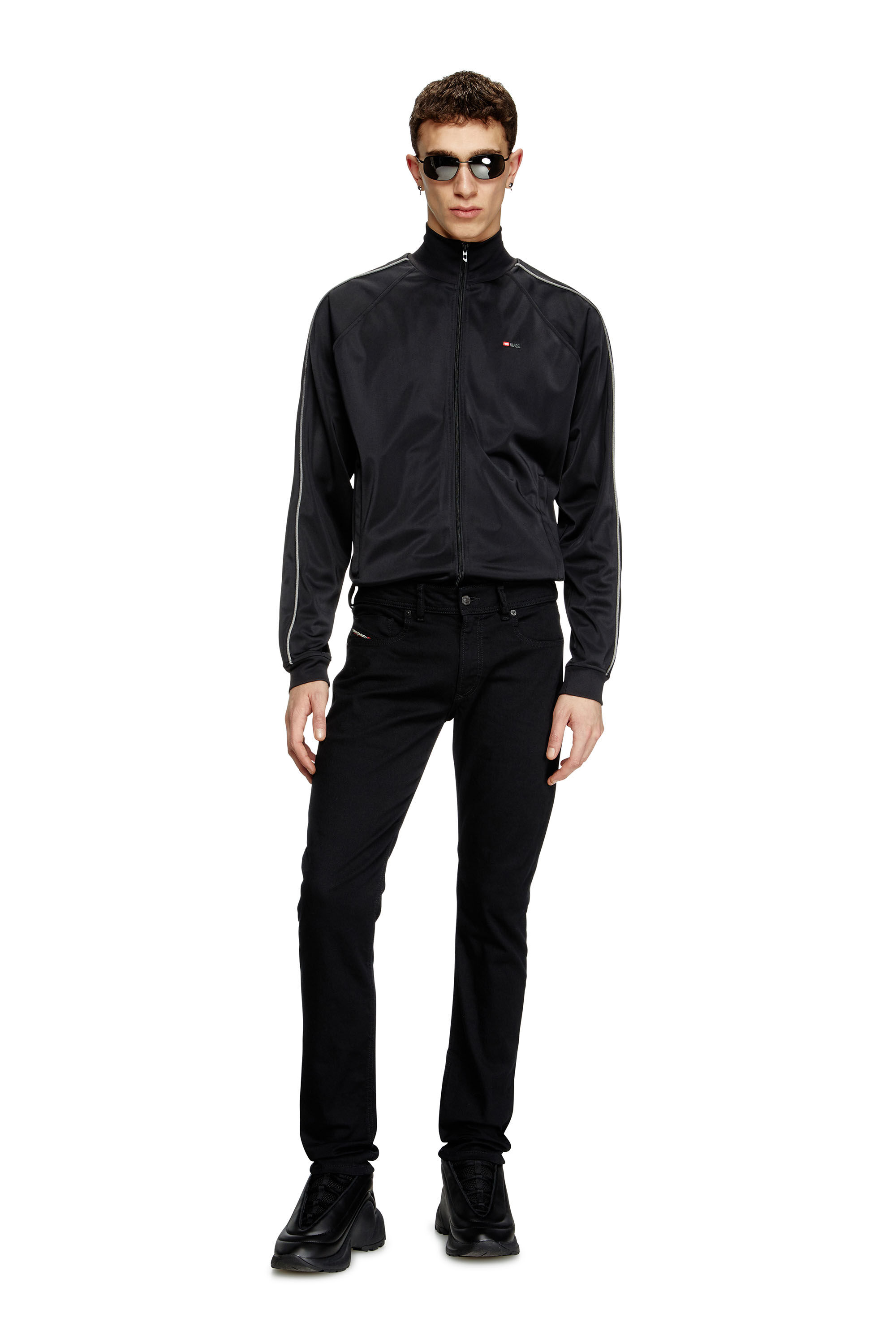 Diesel - Male's Skinny Jeans 1979 Sleenker 09C51, ブラック/ダークグレー - 1