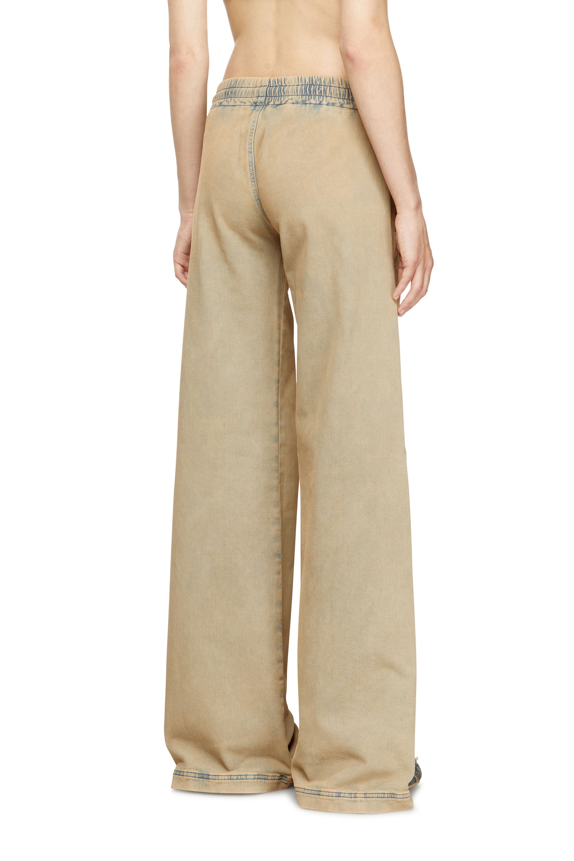 Diesel - Female's Relaxed 2078 D-Ainty Joggjeans® 09M33, ブルー/ベージュ - 4