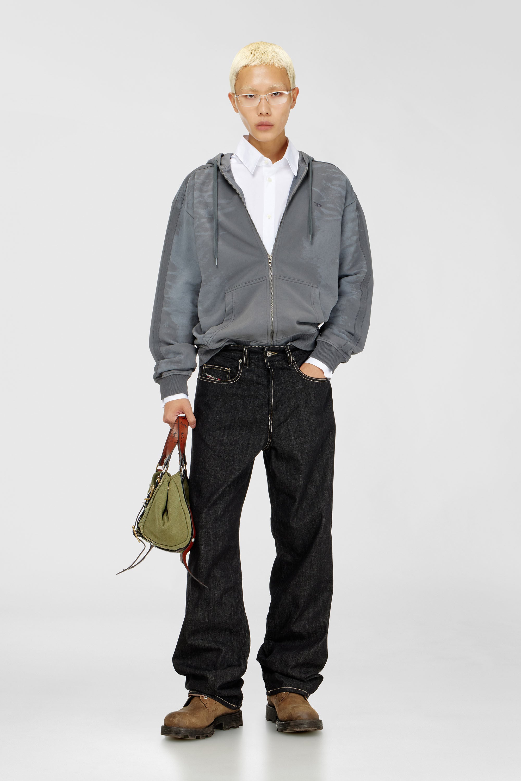 Diesel - D-ONE TOPHANDLE S, Female's トップハンドルバッグ in グリーン - 2