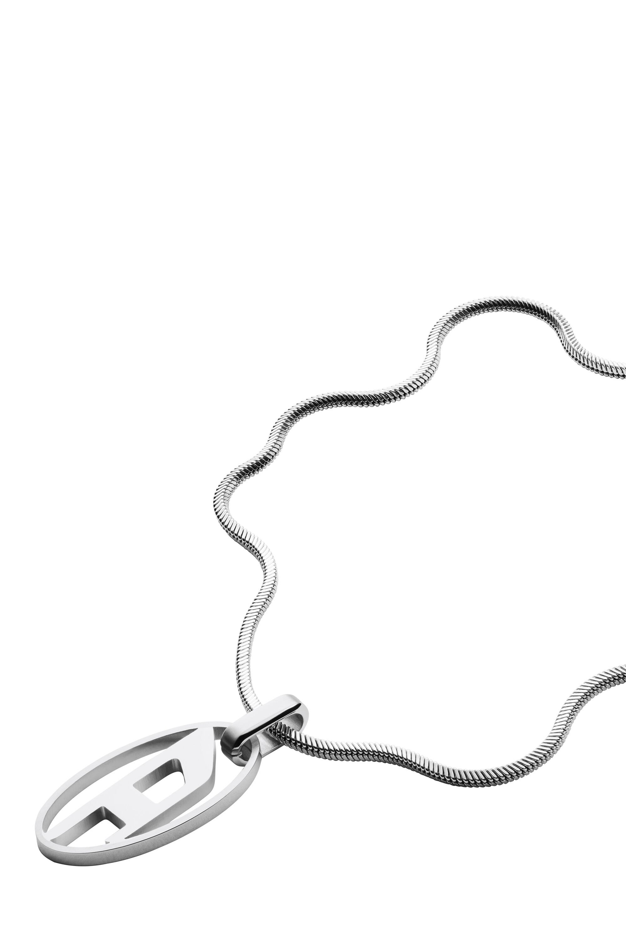 Diesel - DX1342, Unisex's ジュエリー ネックレス in シルバー - 1